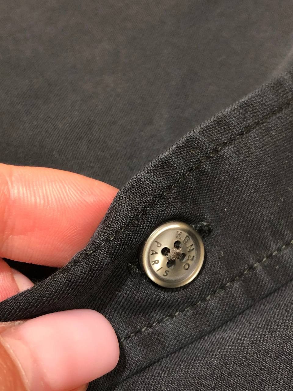 Kenzo Vintage Y2K Kenzo black shirt logo streetwear Size US XS / EU 42 / 0 - 5 Thumbnail