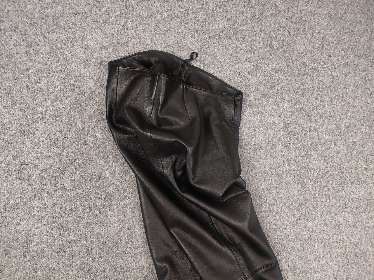 If Six Was Nine Vintage Hysteric Y2K Le Grand Bleu Bootcut Leather Pants Size 30" / US 8 / IT 44 - 4 Thumbnail