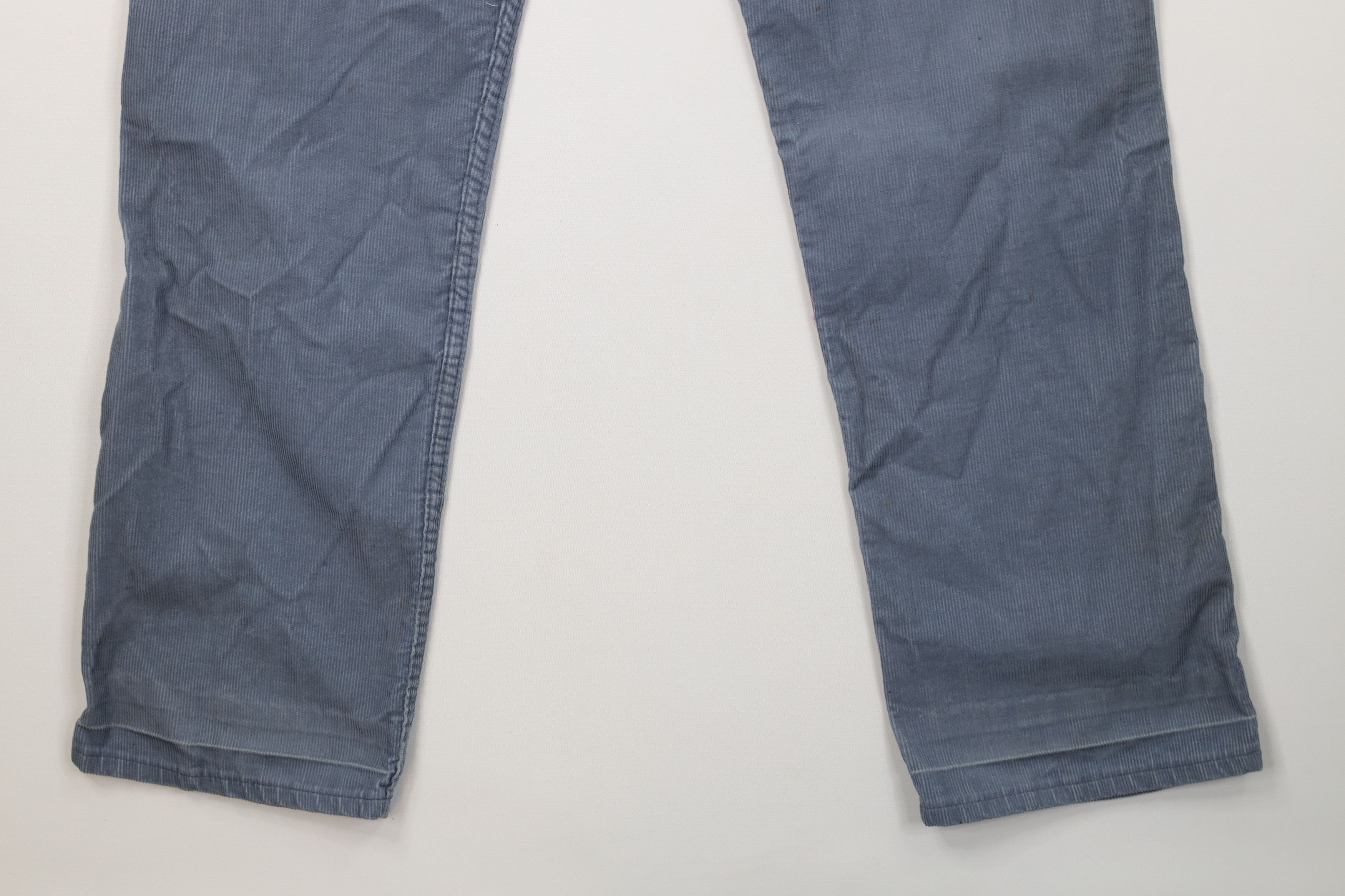 Levi's Vintage 70s Levis 501 Original Fit Corduroy Pants Blue USA Size US 34 / EU 50 - 14 Thumbnail