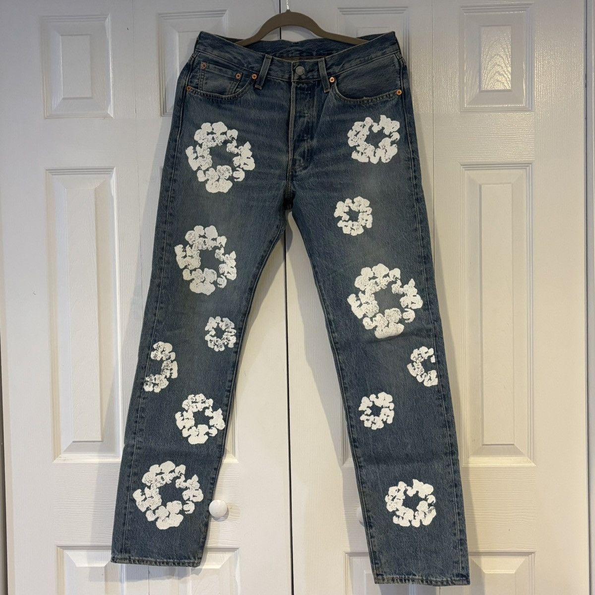 DENIM TEARS X Levi’s OG Cotton Wreath Jeans