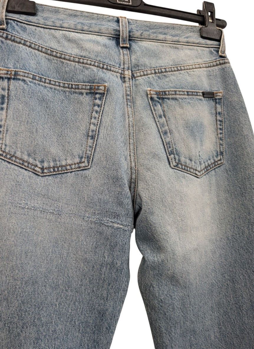 Saint Laurent Paris Saint Laurent Women's Tapered Jeans Size 25" / US 0 / IT 36 - 8 Thumbnail