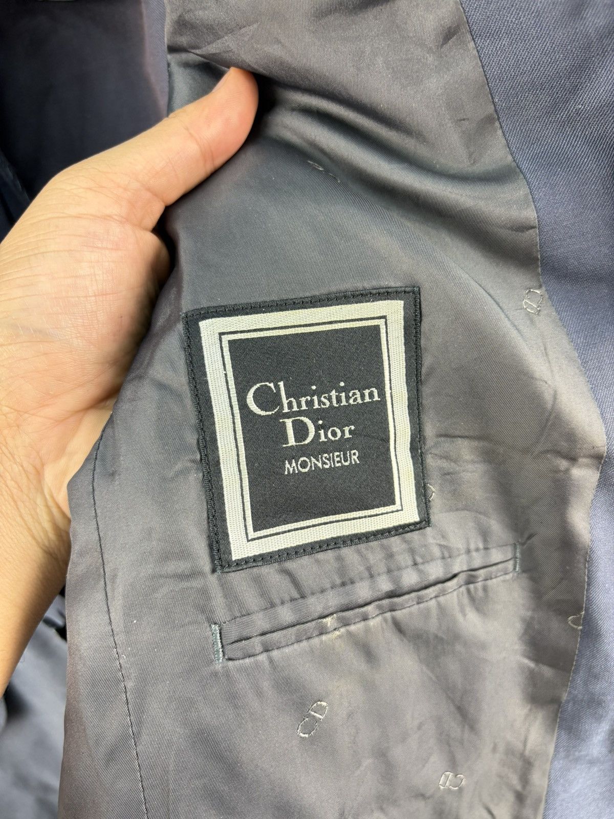 Christian Dior Monsieur Vintage Christian Dior Blazer Jacket Navy Blue Size US M / EU 48-50 / 2 - 4 Thumbnail