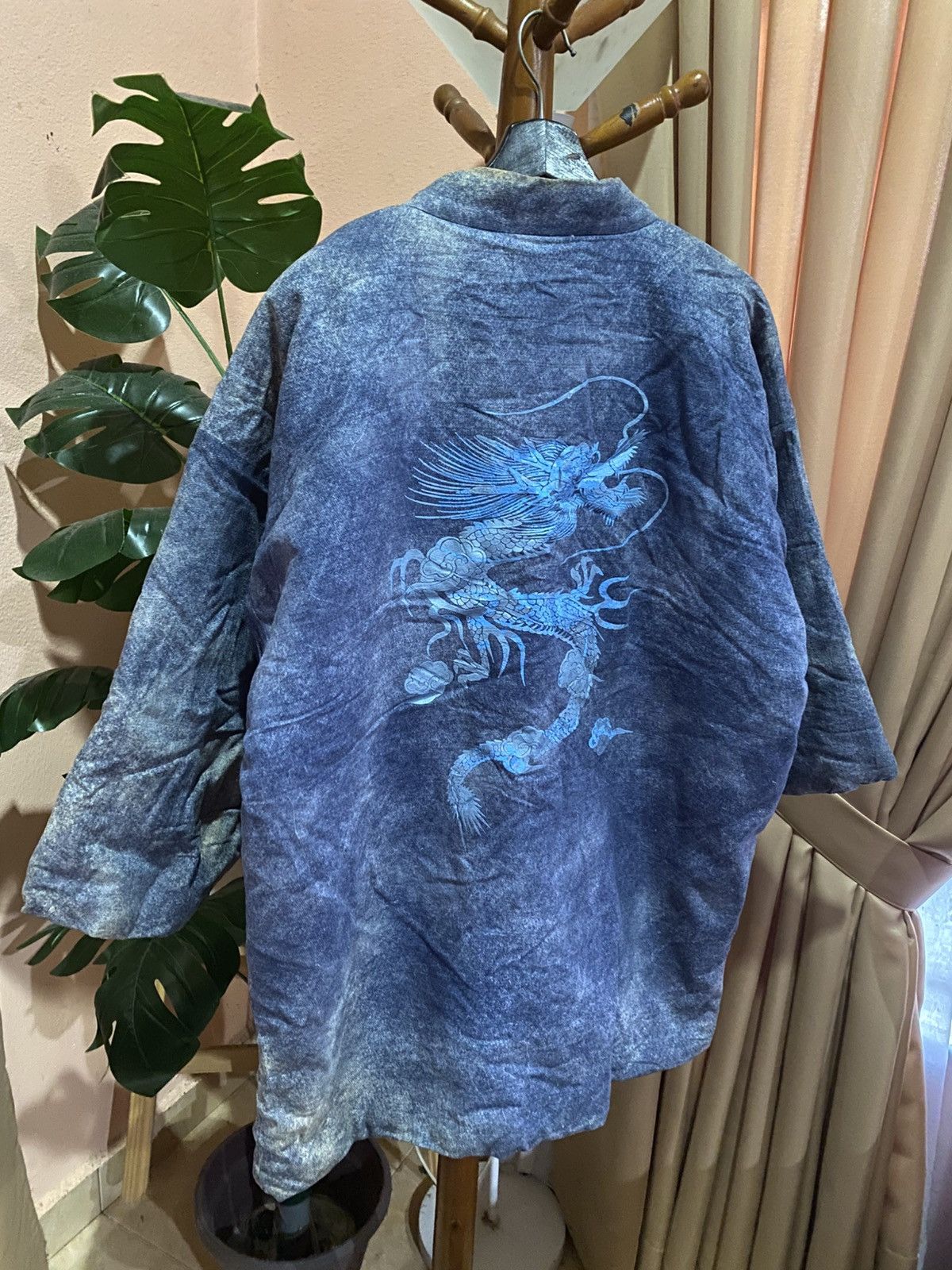 Vintage VINTAGE HANTEN KIMONO DRAGON MOTIVE MADE IN JAPAN Size US L / EU 52-54 / 3 - 3 Thumbnail