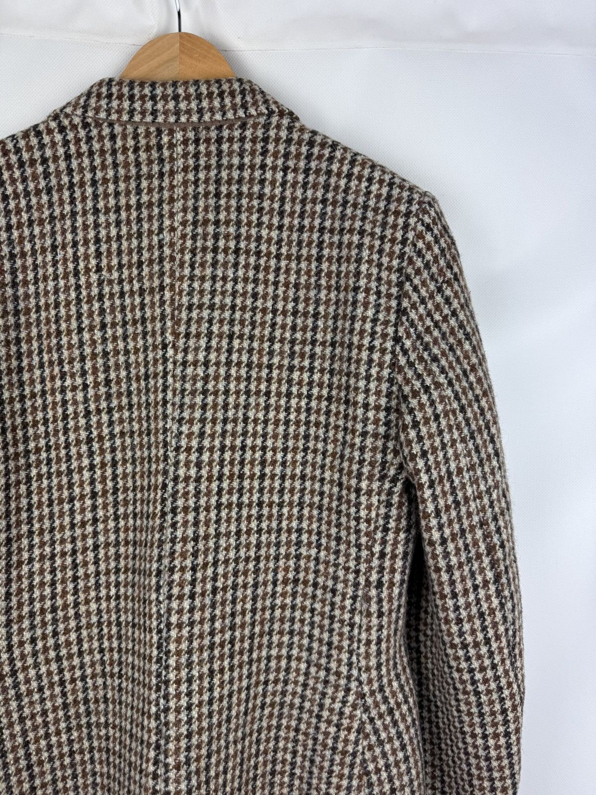 Harris Tweed Harris Tweed Vintage Herringbone Blazer Jacket Sportcoat Size 40R - 18 Thumbnail