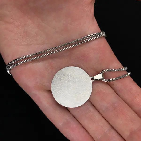 Jewelry Hirasawa x Hara Yin Yang Pendant Neckalce Punk Chain Size ONE SIZE - 2 Thumbnail