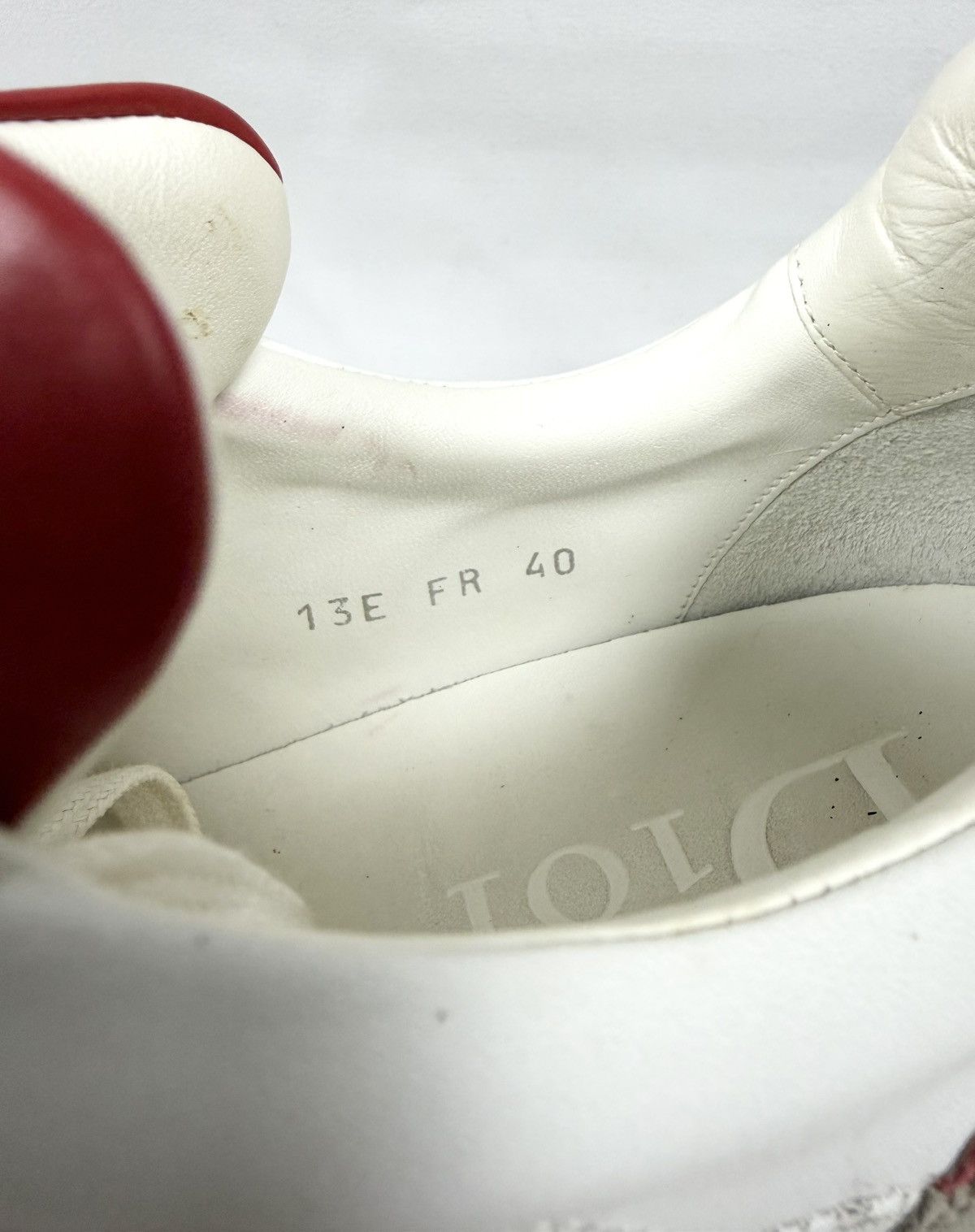 Dior SS13 Dior Homme Kris Van Assche ‘B01’ Red/White GAT Sneakers Size US 8 / EU 41 - 12 Thumbnail