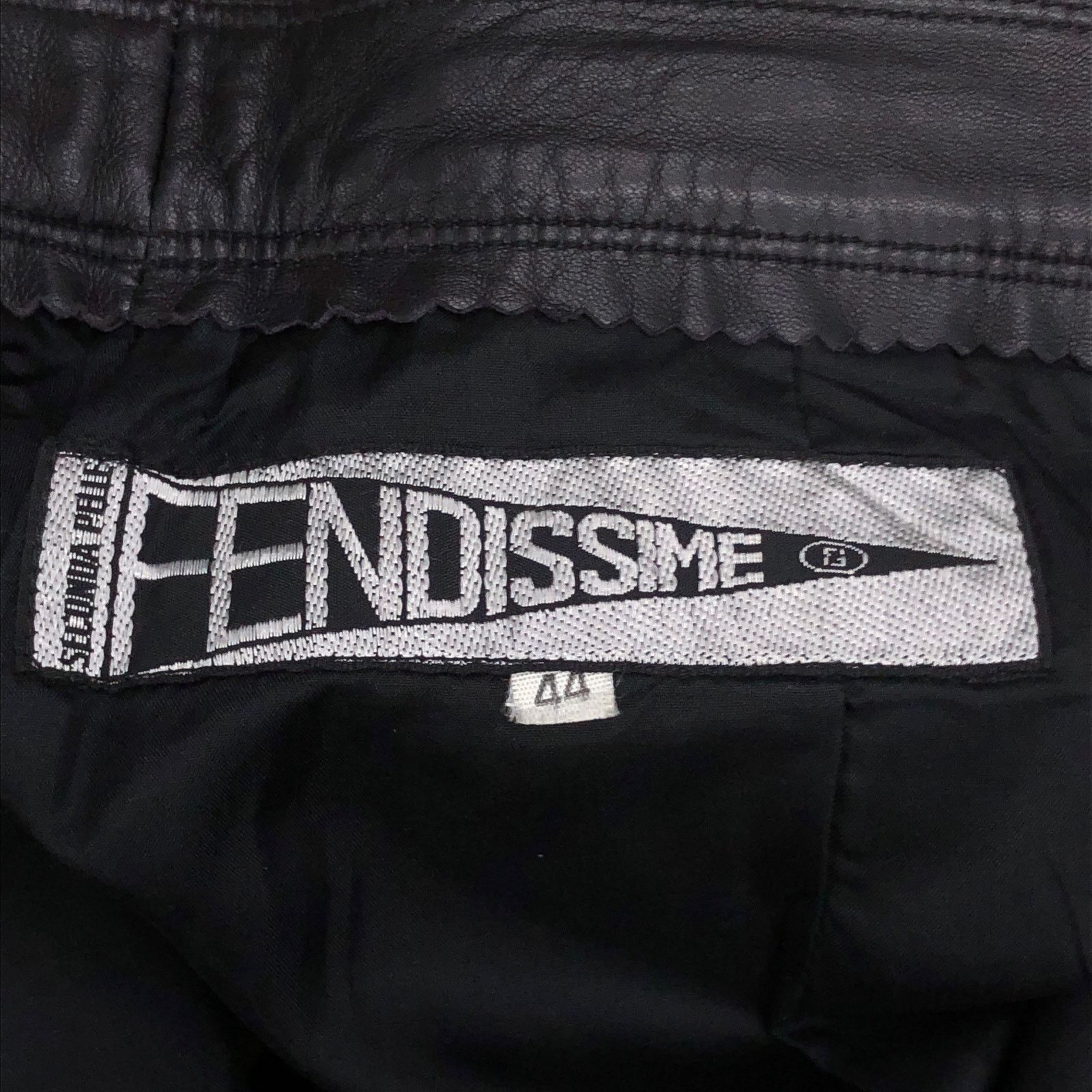 Fendi Fendissime Fendi Size 44 Skirt Leather Midi Pencil Vintage Size 28" / US 6 / IT 42 - 11 Thumbnail