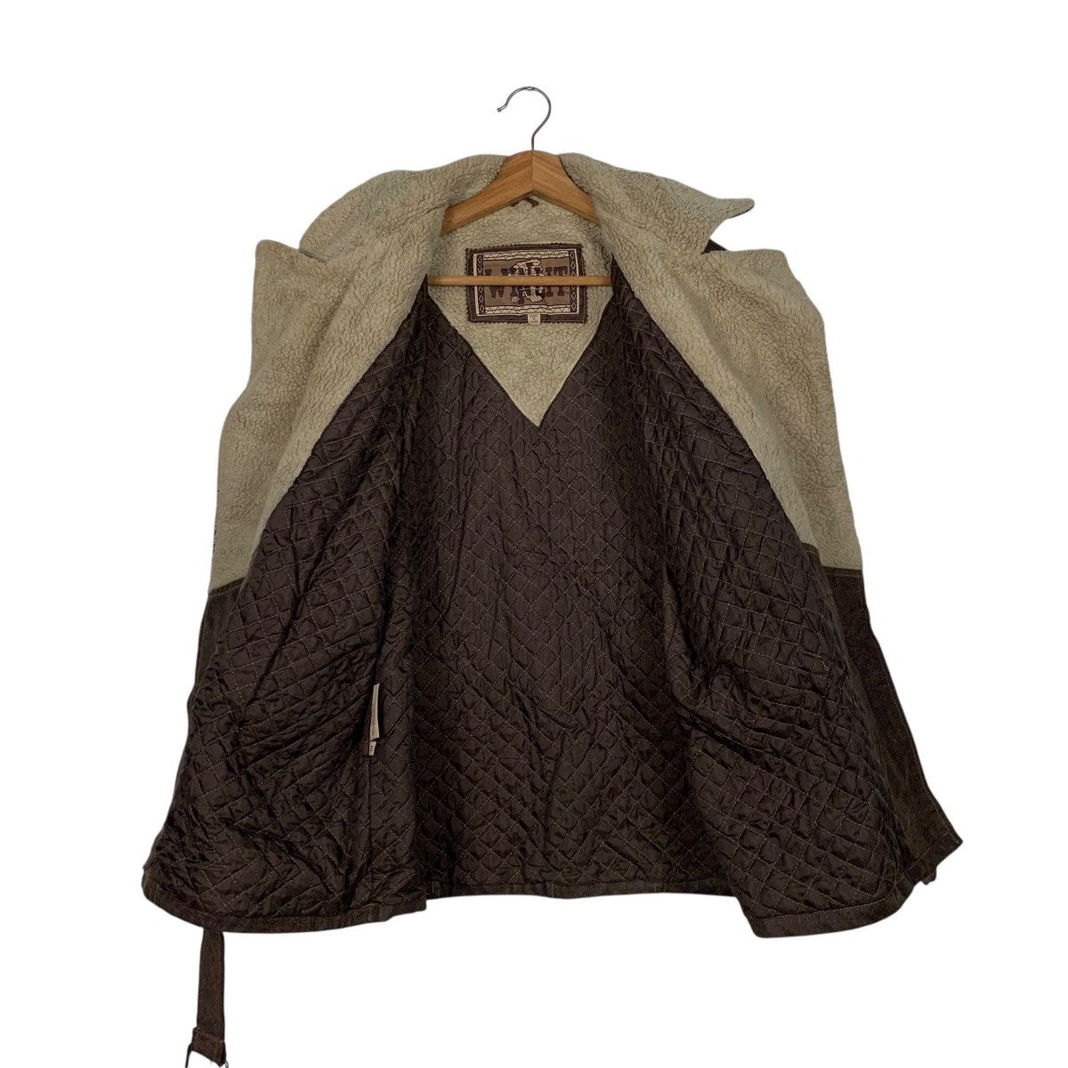 Japanese Brand Vintage Japanese Brand Winlit Shearling Leather Jacket Size US S / EU 44-46 / 1 - 11 Thumbnail