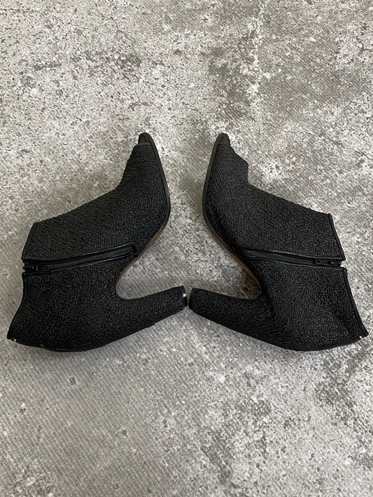 Maison Margiela Maison Margiela Open Toe Side Zipper Heels Size US 6.5 / IT 36.5 - 4 Thumbnail