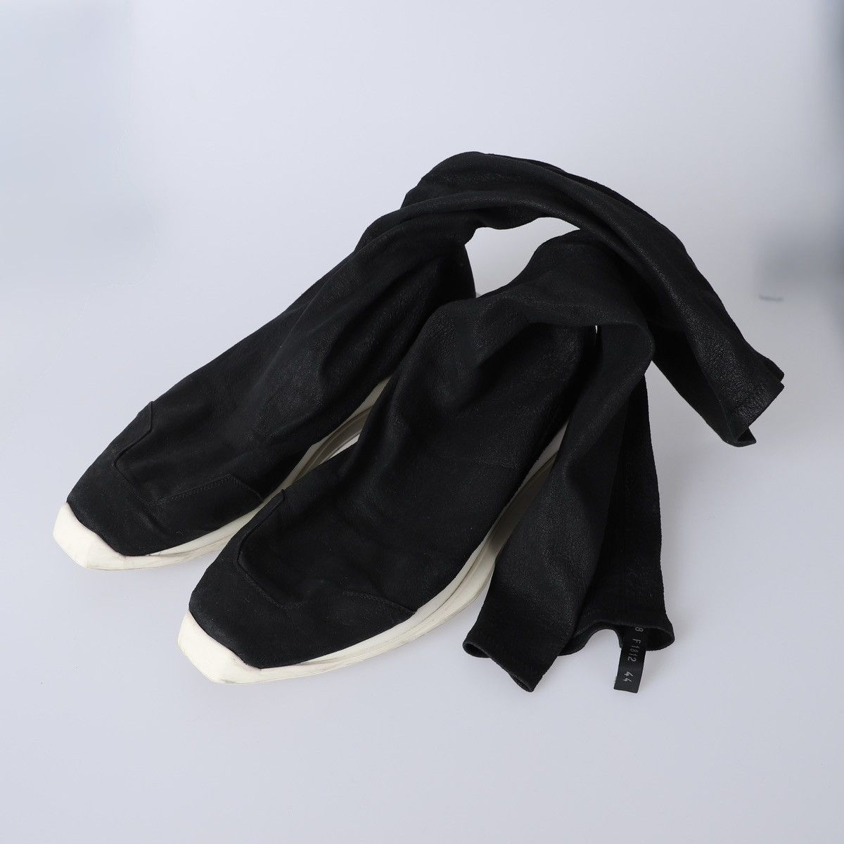 Rick Owens 44 / Rick Owens Leather Sock Sneakers Size US 11 / EU 44 - 1 Thumbnail