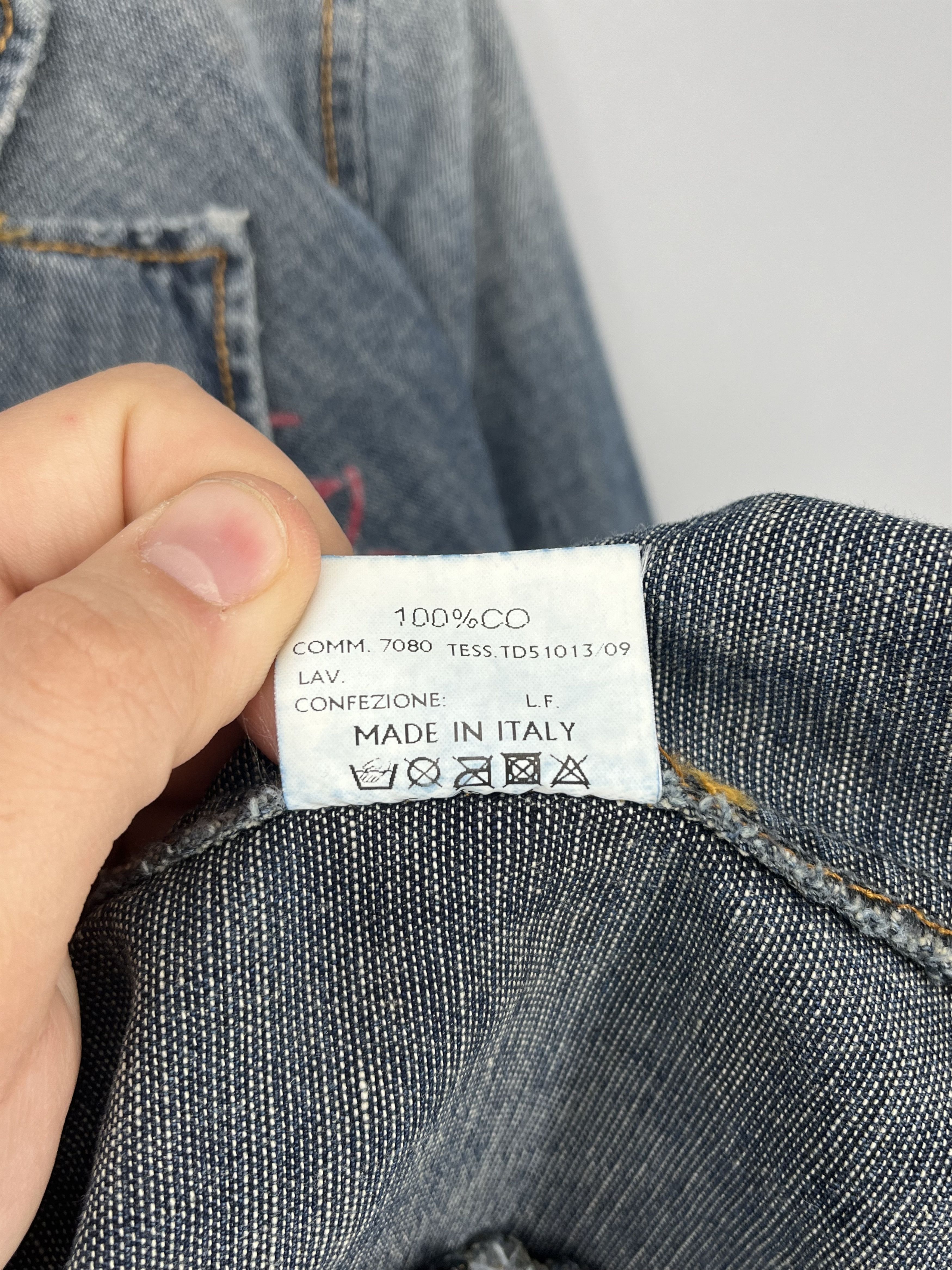 Bray Steve Alan × Japanese Brand Progetti & Prodotti Bray Vintage Y2K Denim Jacket Size S / US 4 / IT 40 - 13 Thumbnail