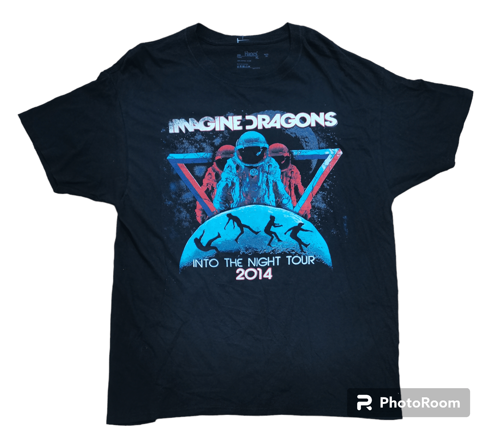 IMAGINE DRAGON INTO THE NIGHT TOUR 2014 SHIRT