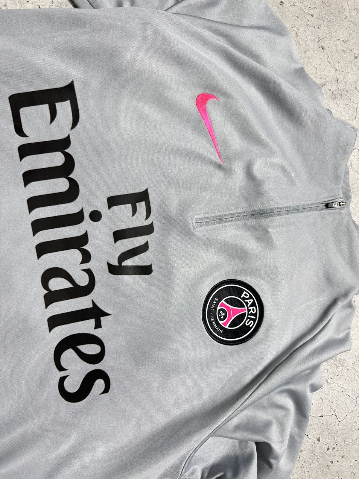 Nike Nike FC PSG Paris Saint Germain Soccer Jersey Long Sleeve Size US M / EU 48-50 / 2 - 2 Thumbnail