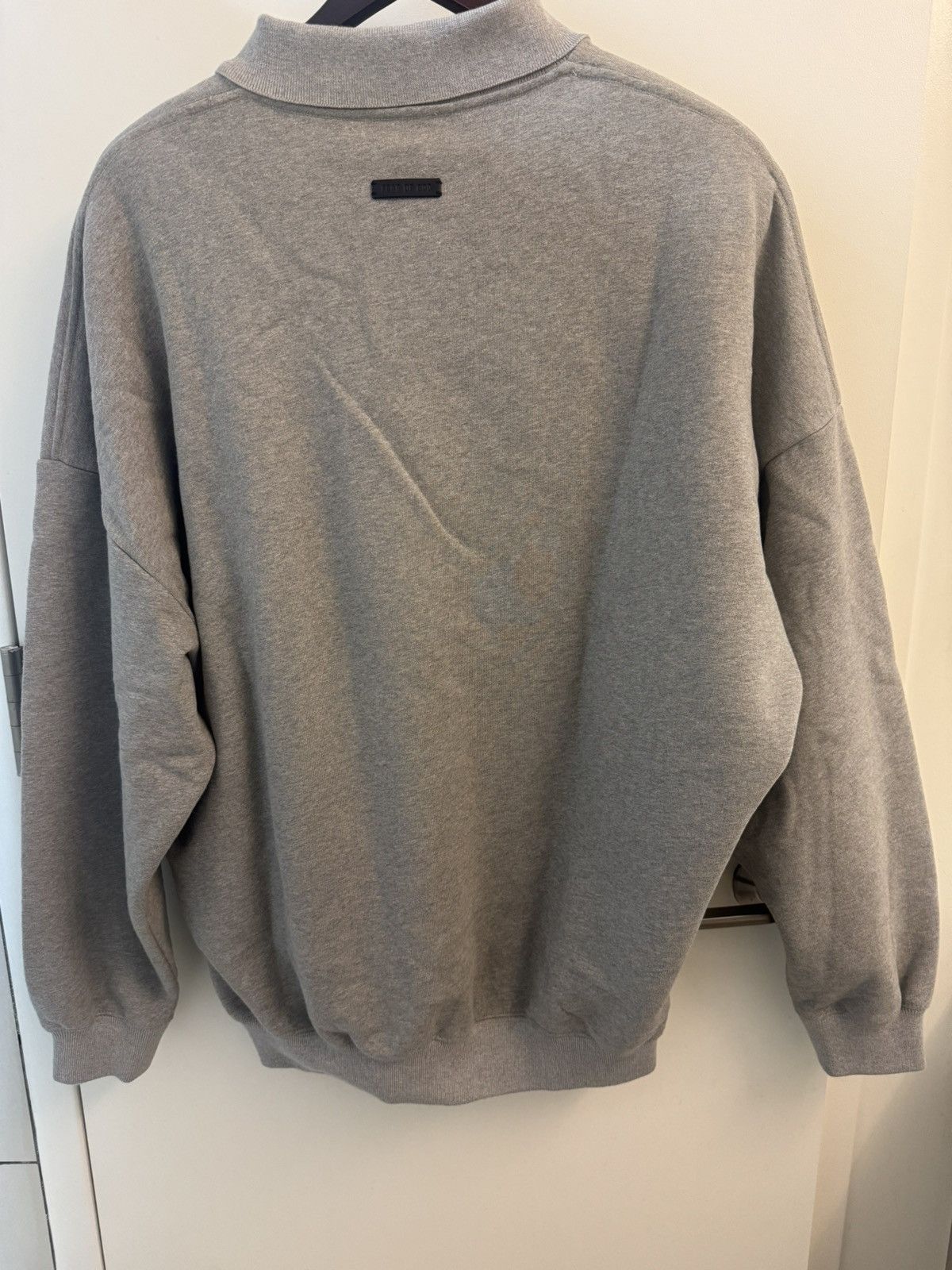 Fear of God Fear Of God Eternal Fleece Polo Size US L / EU 52-54 / 3 - 3 Thumbnail