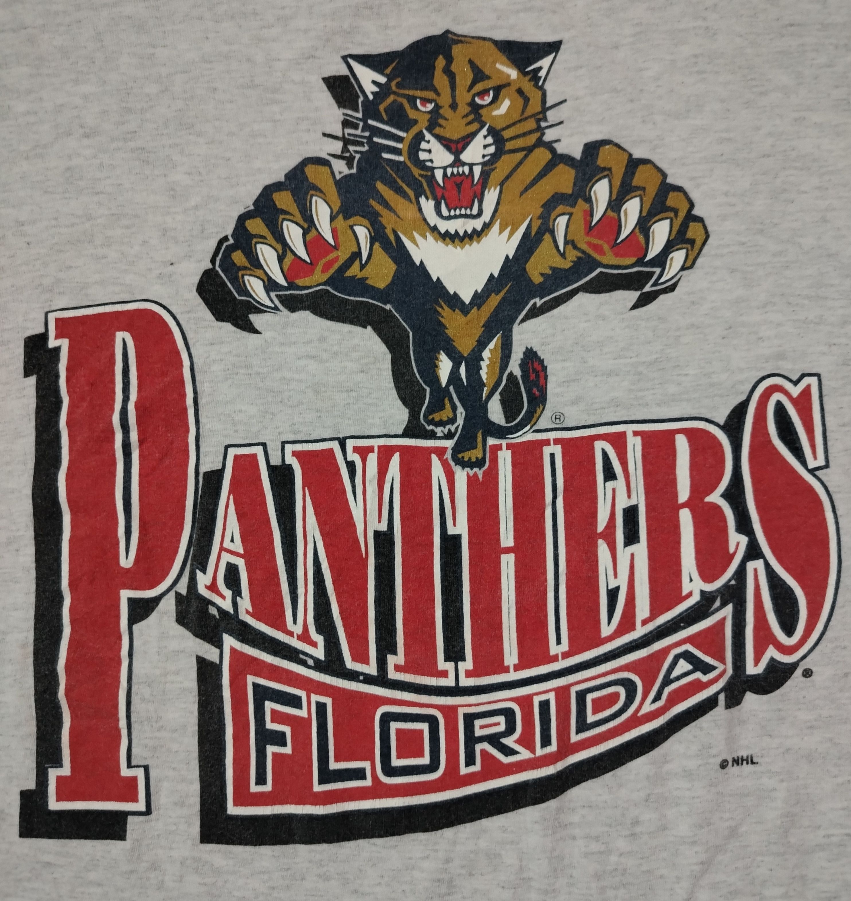Other Vintage 90s Florida PANTHER NHL LOGO7 Size US L / EU 52-54 / 3 - 3 Thumbnail