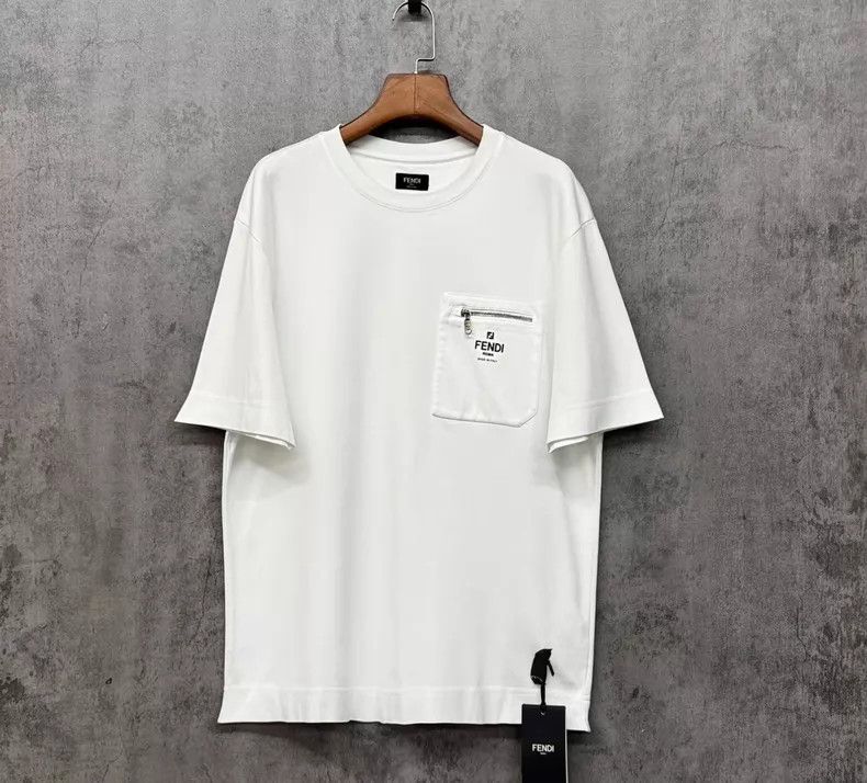 Fendi 25 trendy pendant Logo short-sleeve
