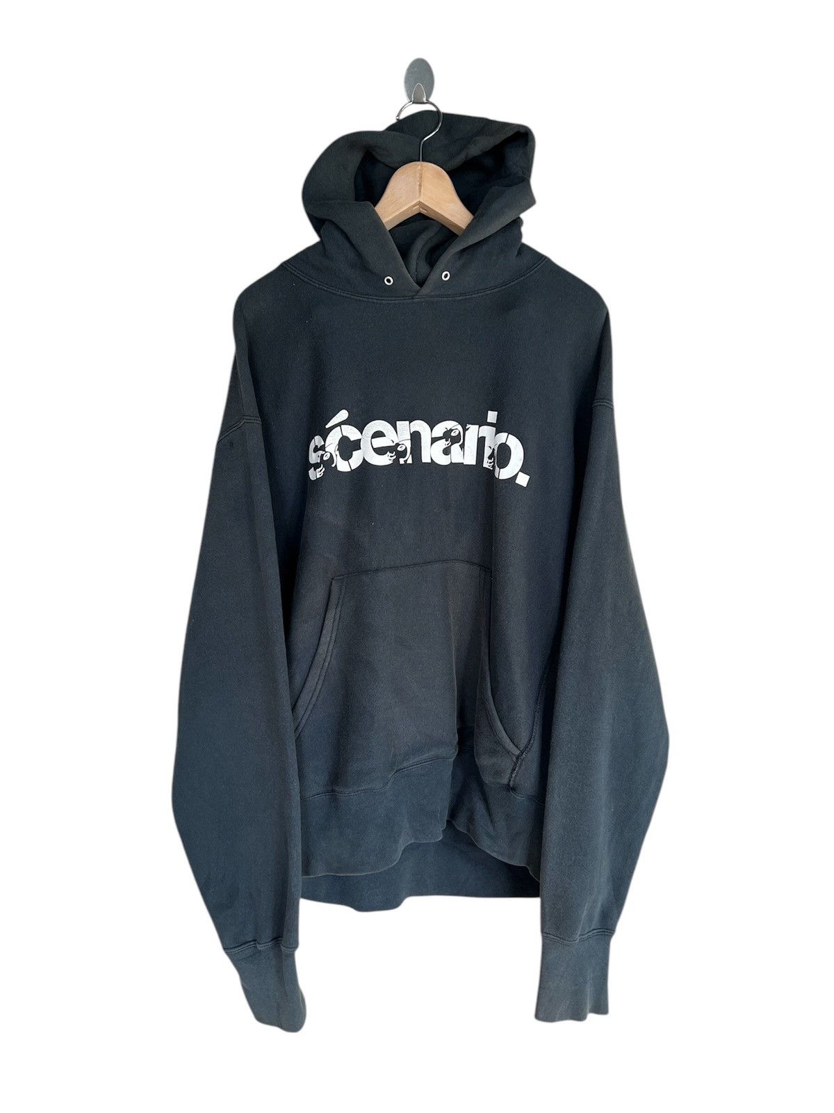 Japanese Brand Japanese Brand Scenario Spell Out Hoodies Size US XL / EU 56 / 4 - 1 Thumbnail