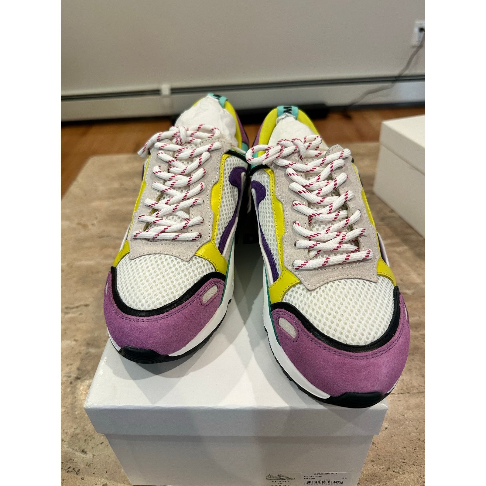 Sandro NEW in box Sandro Flame Sneakers Parme size 41 /10.5 Size US 10.5 / IT 40.5 - 5 Thumbnail