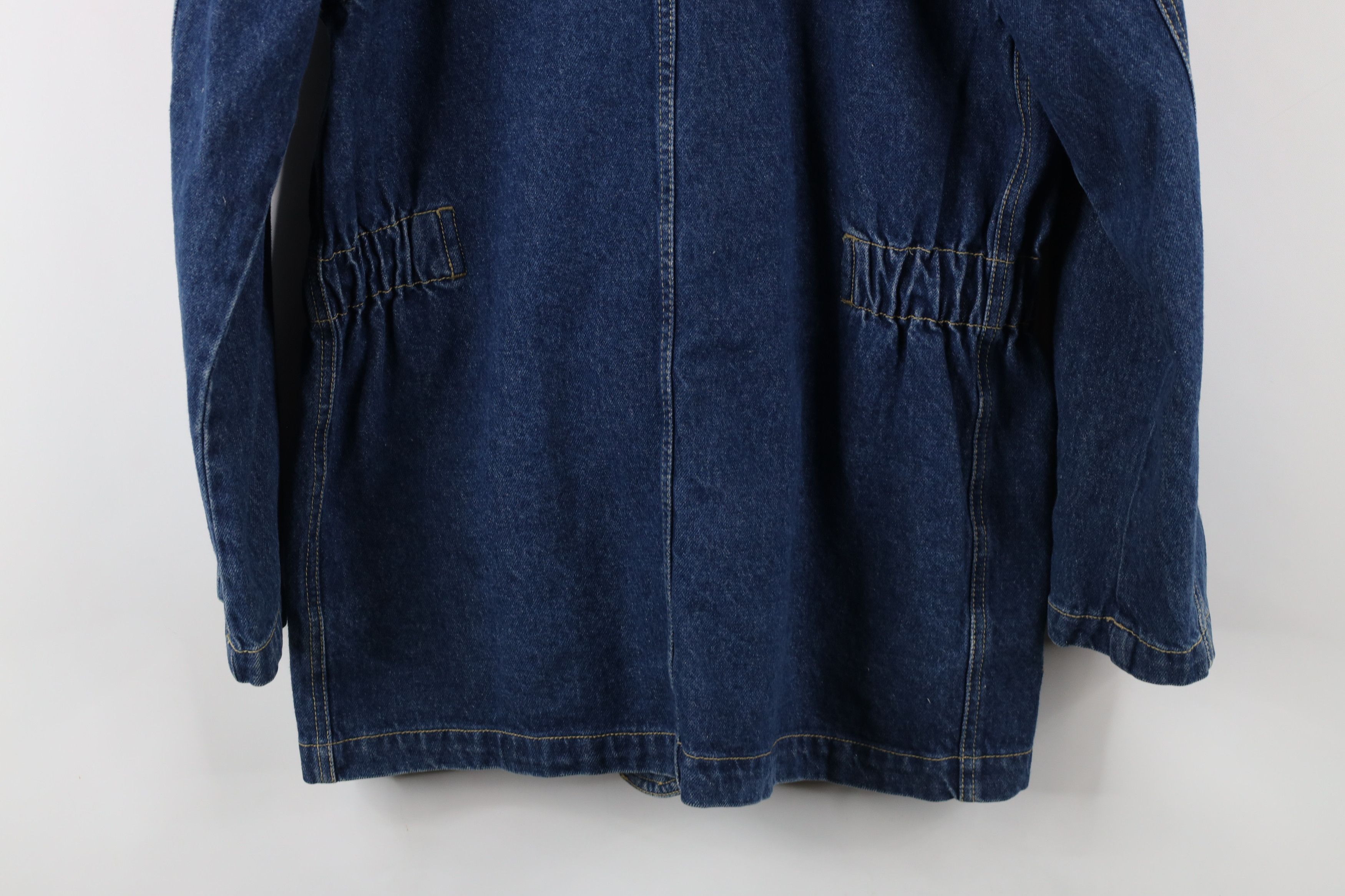 Vintage Vintage 90s Streetwear Denim Jean Blazer Jacket Blue Cotton Size M / US 6-8 / IT 42-44 - 13 Thumbnail