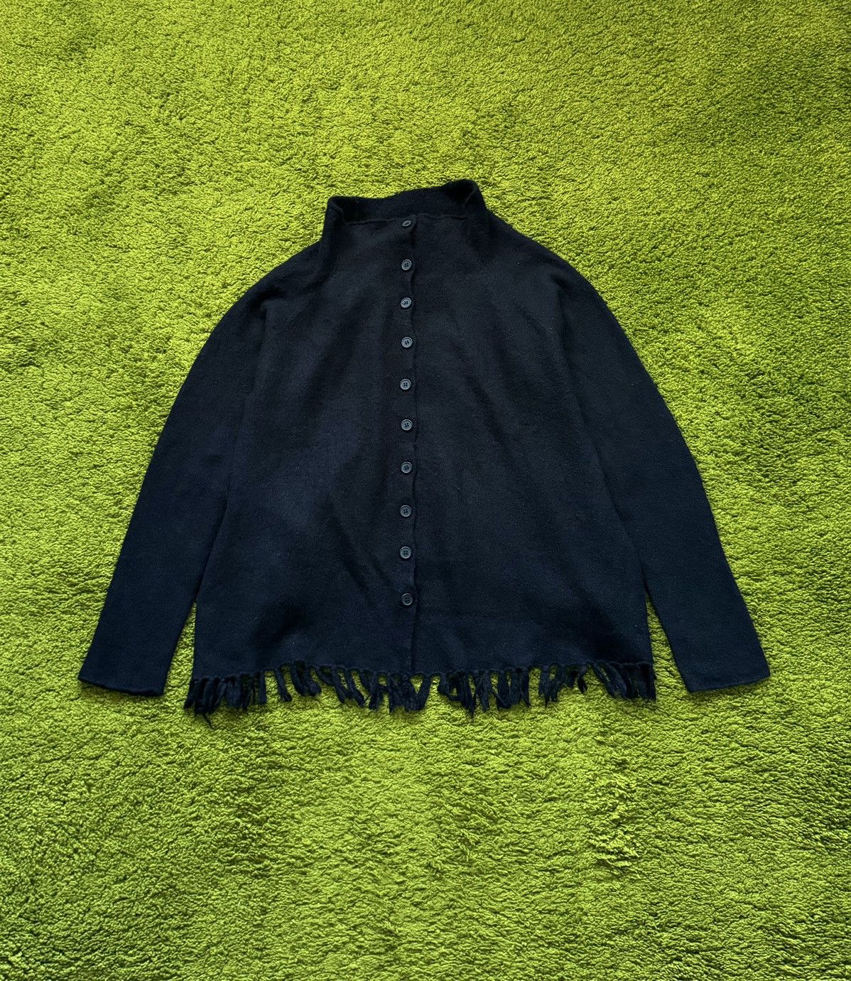 Rundholz Rundholz avant garde wool blend cardigan sweater Size L / US 10 / IT 46 - 1 Thumbnail