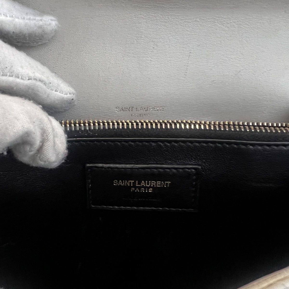 Saint Laurent Paris SAINT LAURENT PARIS CASSANDRA YSL LOGO LEATHER SHOULDER BAG Size ONE SIZE - 8 Thumbnail