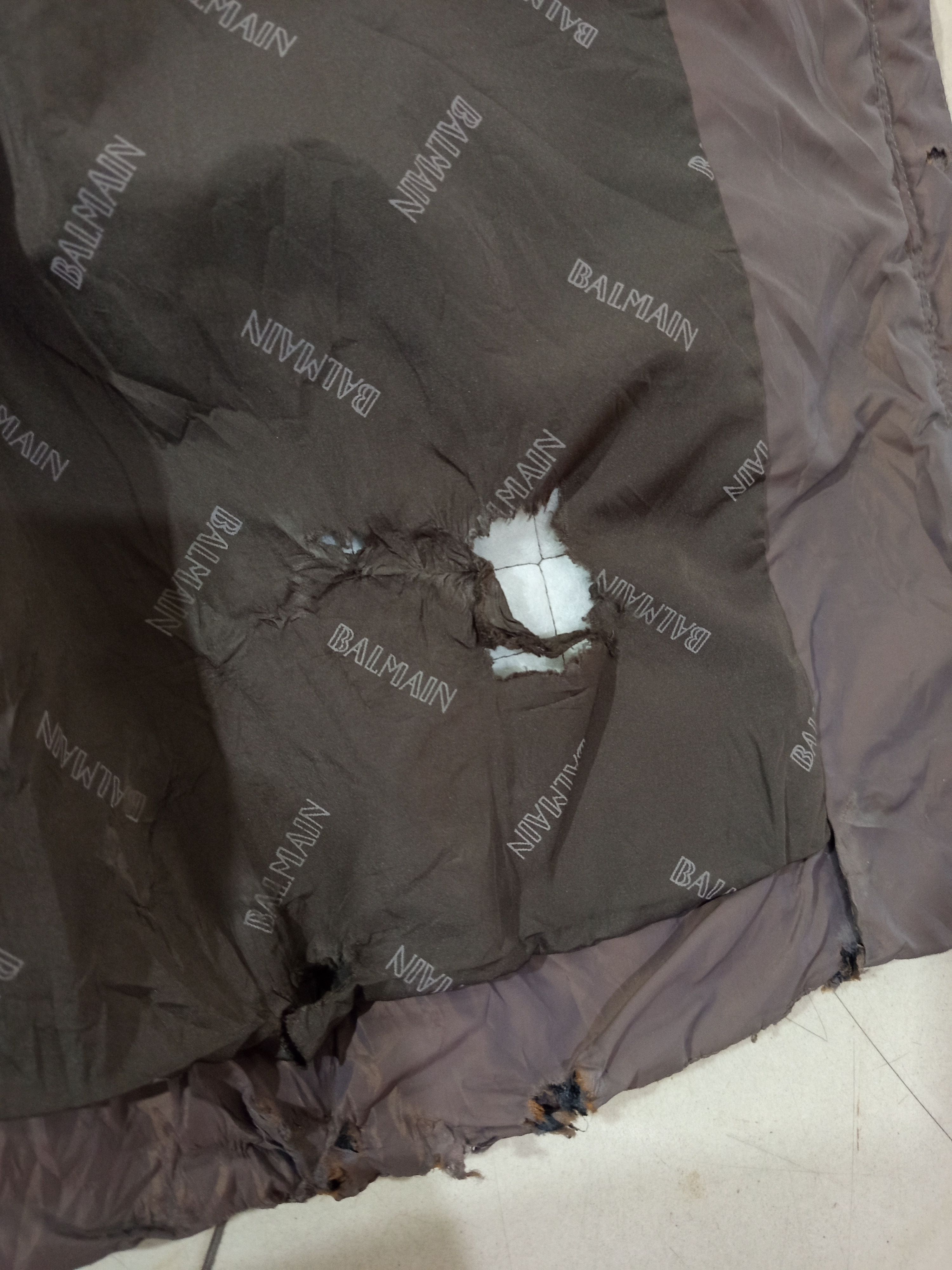 Balmain Balmain Quilted Detachable Faux Fur Hood Jacket Size M / US 6-8 / IT 42-44 - 19 Thumbnail