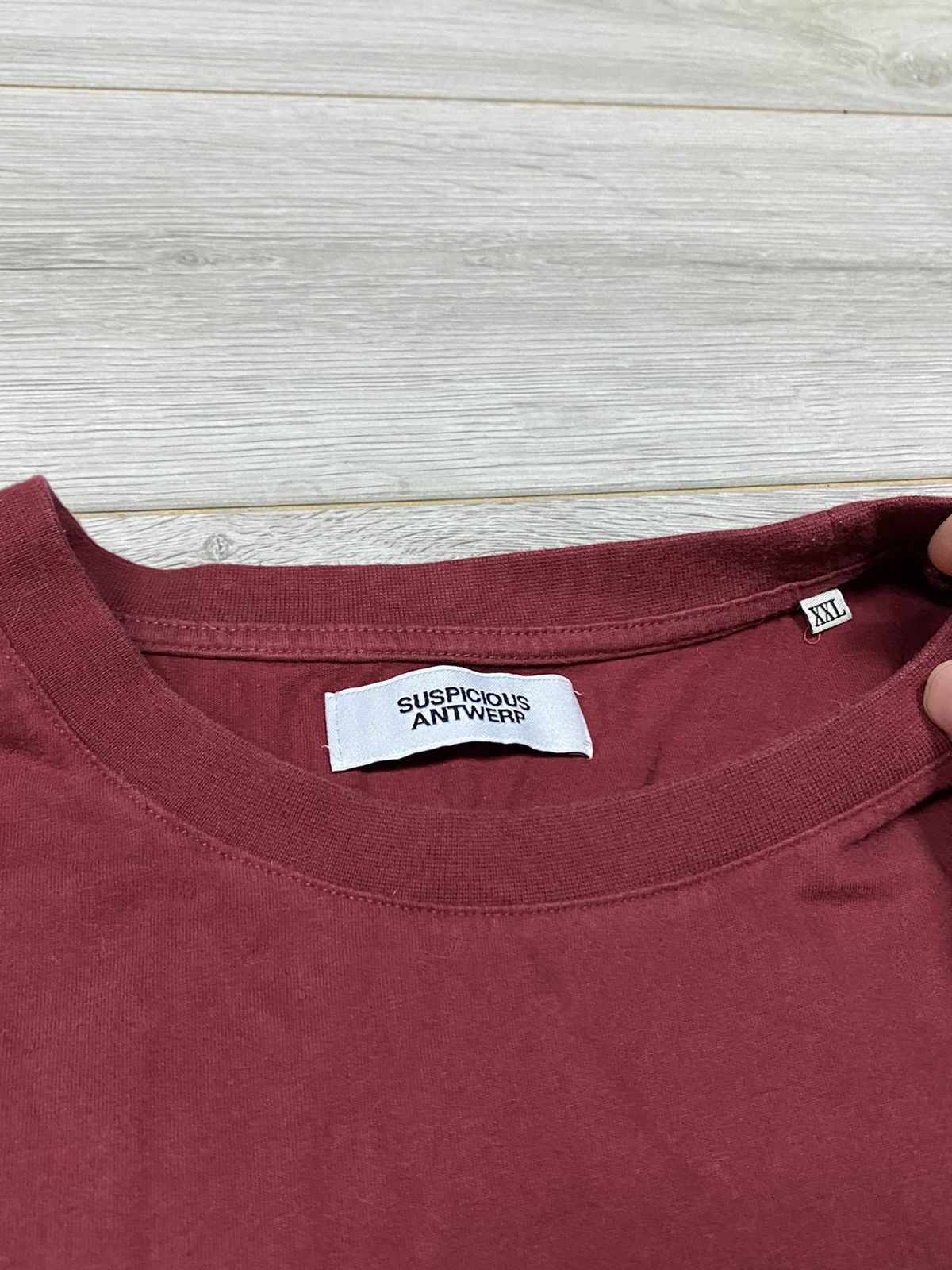 Suspicious Antwerp Vintage Suspicious Antwerp T Shirt Tee Big Logo Y2K Size US XXL / EU 58 / 5 - 3 Thumbnail