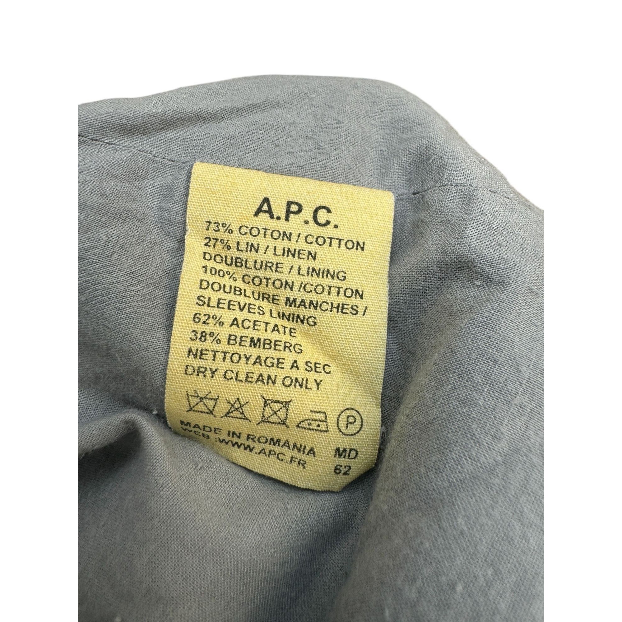 A.P.C. Cotton Seersucker Jacket Size US S / EU 44-46 / 1 - 5 Thumbnail