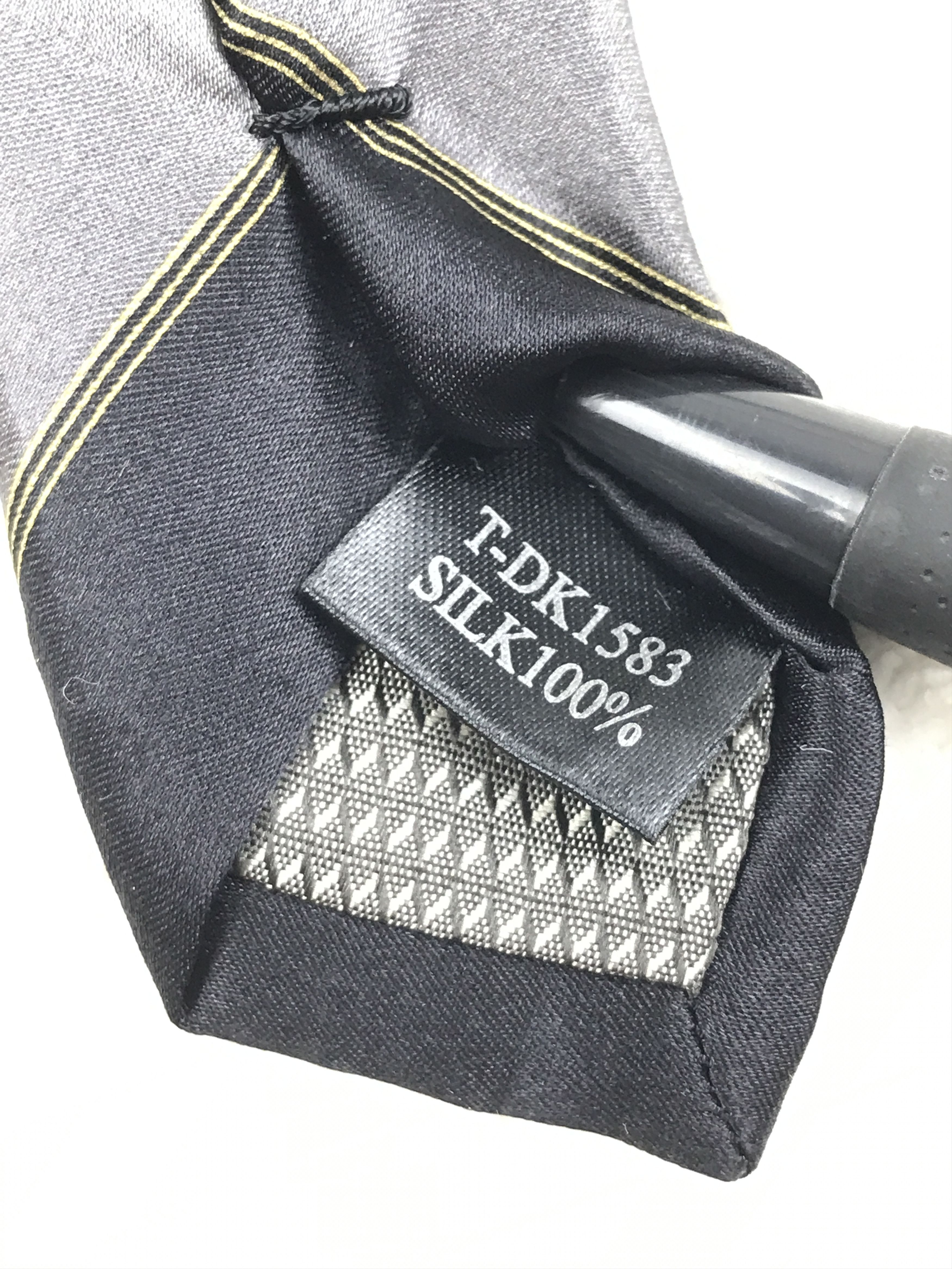 Designer × Vintage Vintage Como Valentino Silk Necktie Size ONE SIZE - 6 Thumbnail