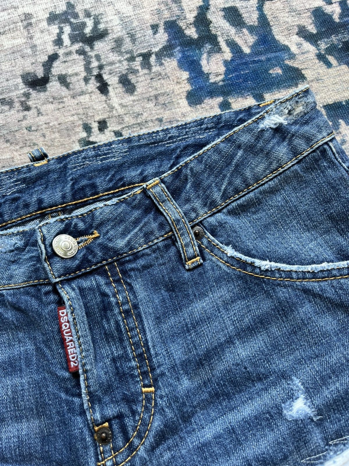 Dsquared2 🔥Dsquared2 Distressed Cool Girl Cropped Jeans Size 38" / US 16 / IT 52 - 8 Thumbnail