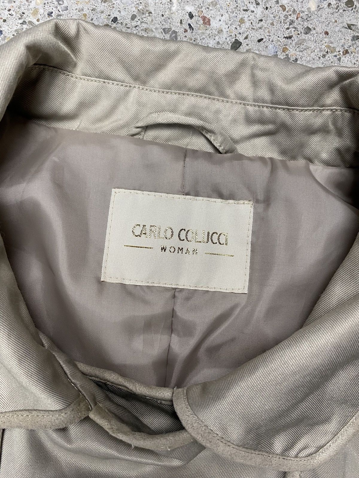 Carlo Colucci Carlo colluci beige jacket assimtrical buttons Size L / US 10 / IT 46 - 11 Thumbnail
