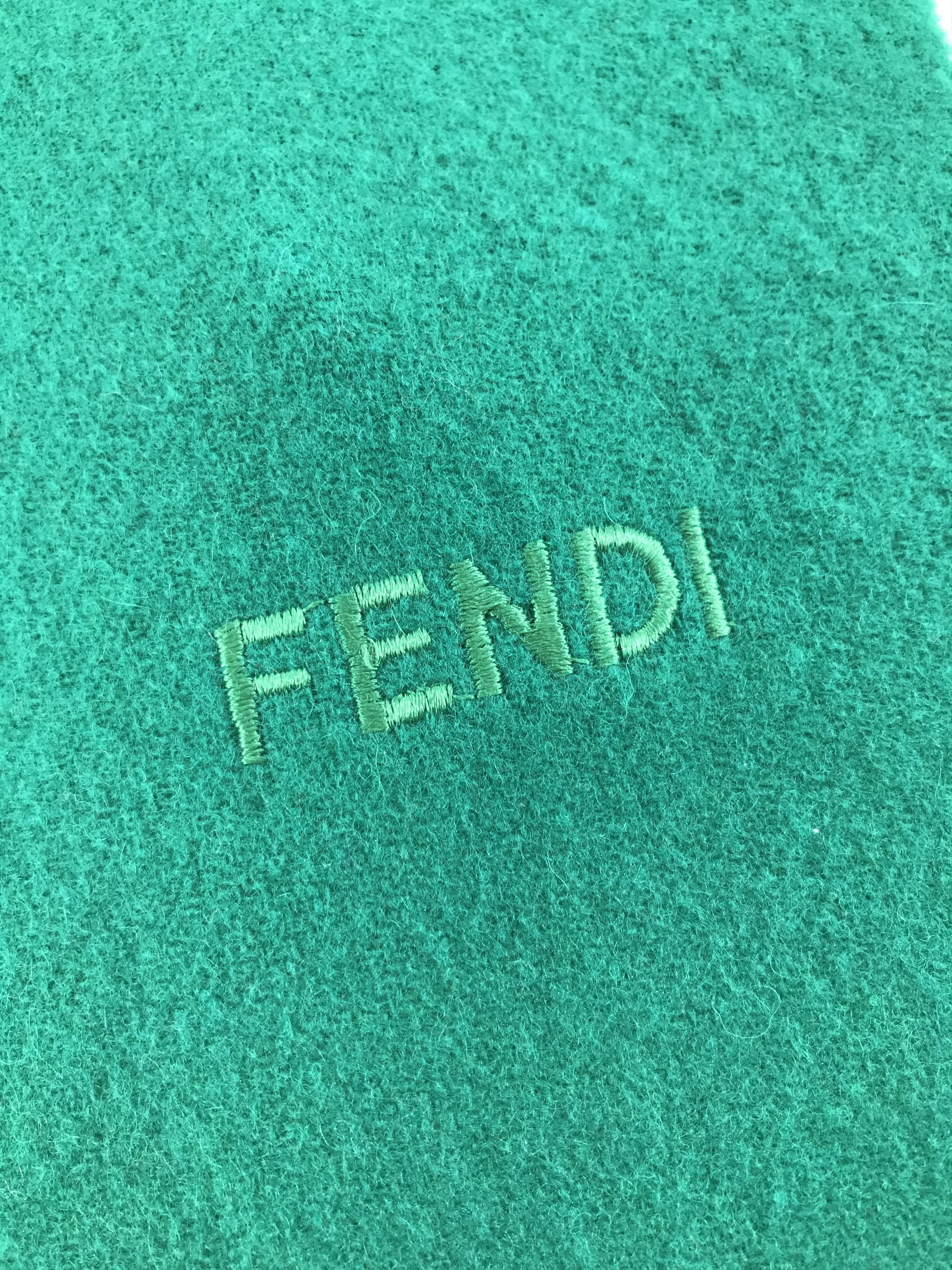Fendi × Vintage Fendi Scarf / Muffler / Neckwear - WW2587 Size ONE SIZE - 4 Thumbnail