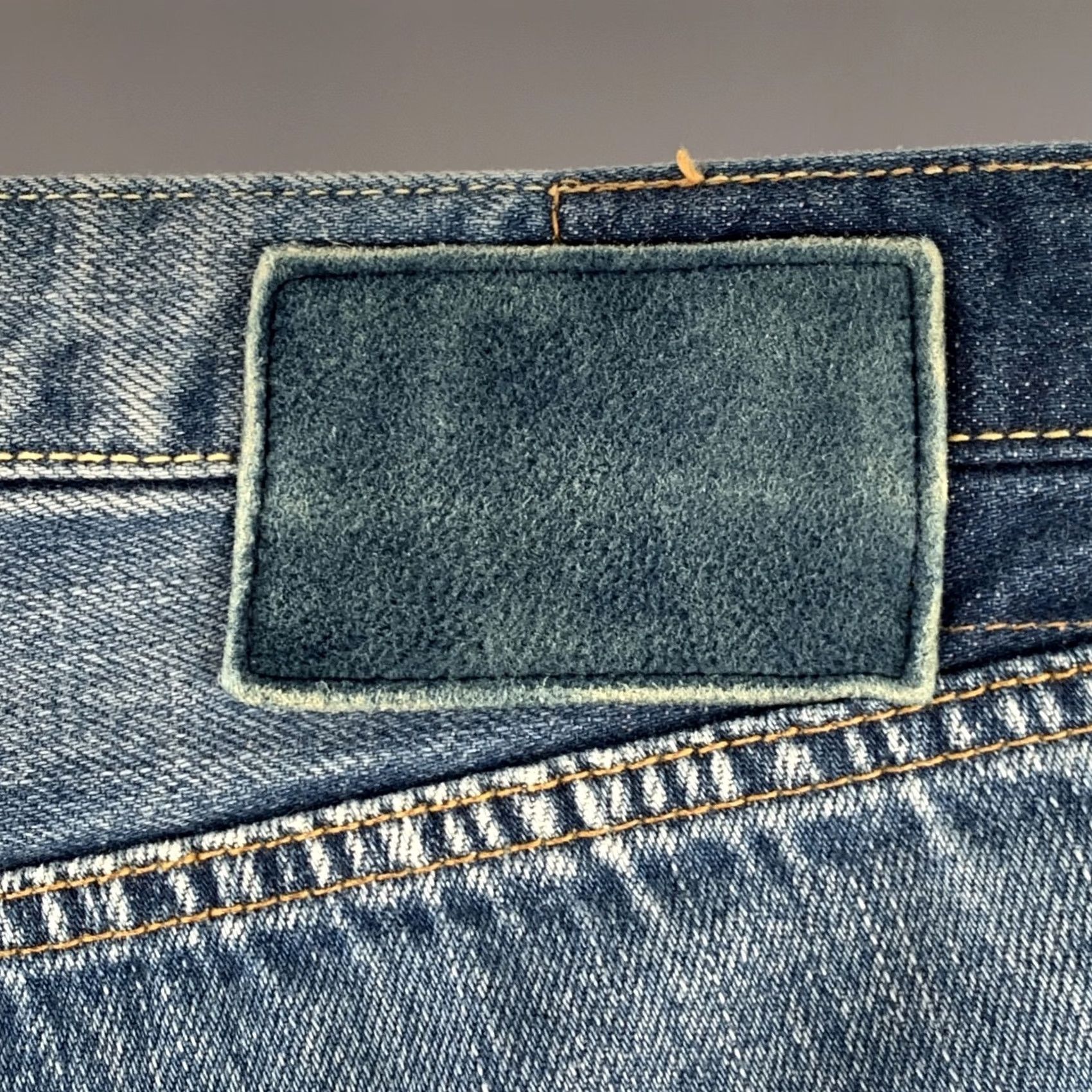 Visvim VISVIM Jeans 34 Blue Distressed Selvedge Button Fly Adult Mens Regular Inseam 29 Japan Size US 34 / EU 50 - 3 Thumbnail