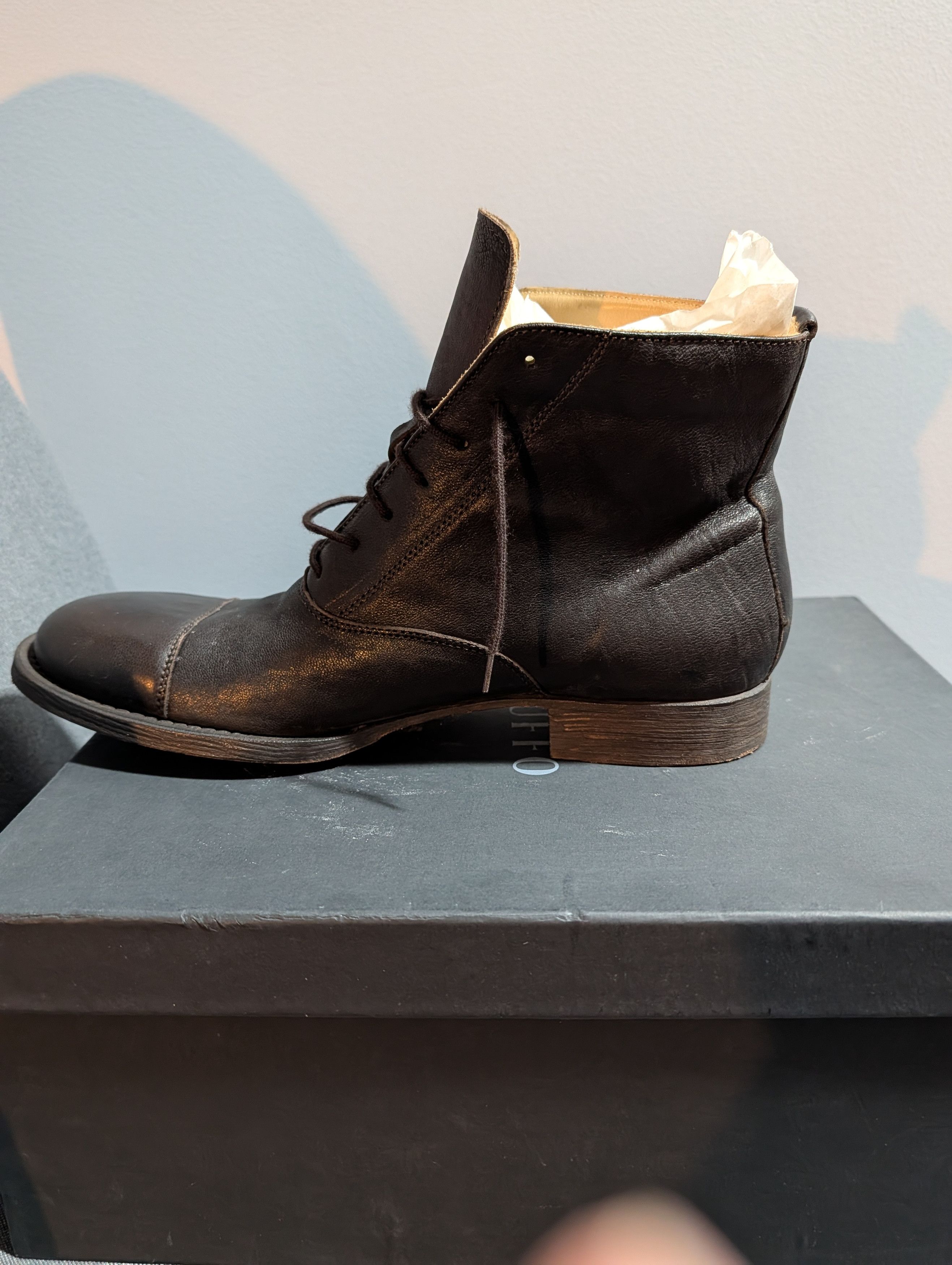 Ruffo Research Ruffo Research Leather Boots size 10 43 Size US 10 / EU 43 - 1 Thumbnail
