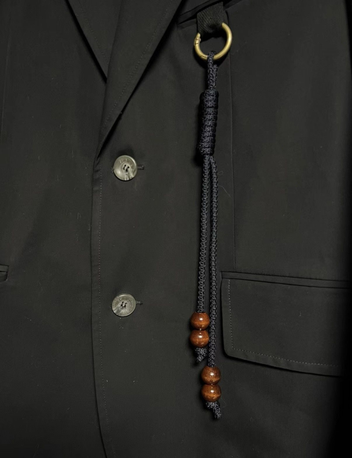 Song For The Mute Song for the Mute Rosary Blazer SFTM Blazer Coat Size 38S - 4 Thumbnail