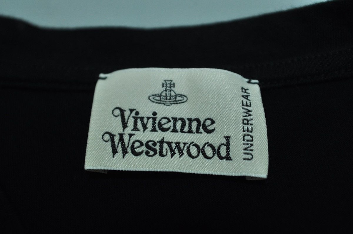Vivienne Westwood Vintage Vivienne Westwood Underwear Black Classic T-Shirt Size US M / EU 48-50 / 2 - 8 Thumbnail