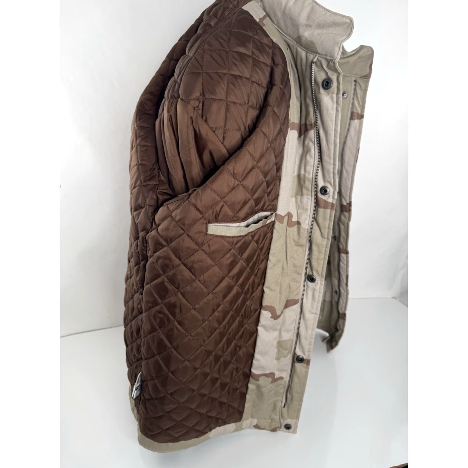Rocawear STATE PROPERTY / ROCAWEAR - Desert Camouflage Military Hood L Jacket - EXCELLENT Size US L / EU 52-54 / 3 - 7 Thumbnail