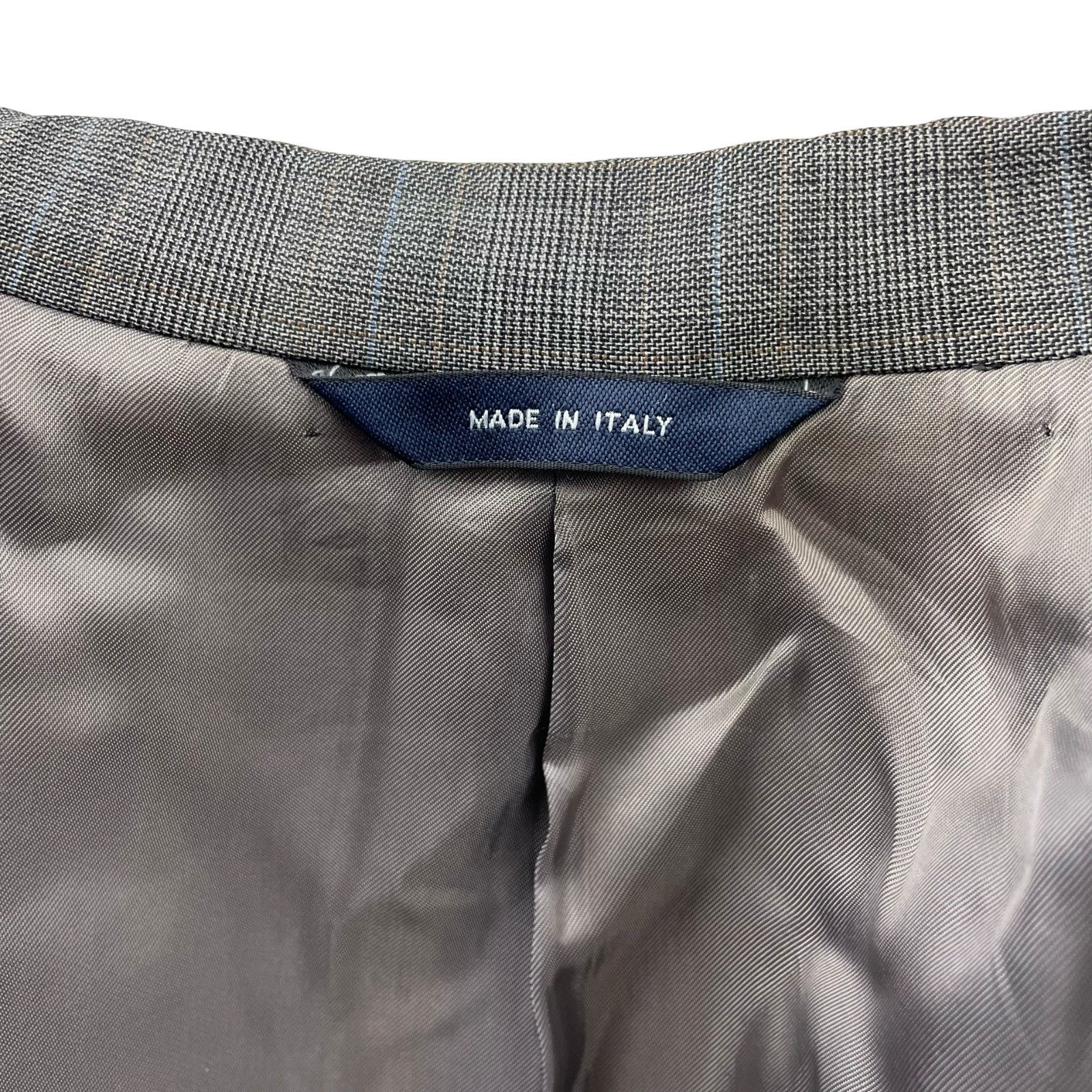 Brooks Brothers Brooks Brothers Men’s 100% Wool 2-Button Suit Gray Plaid • I Size 44L - 5 Thumbnail