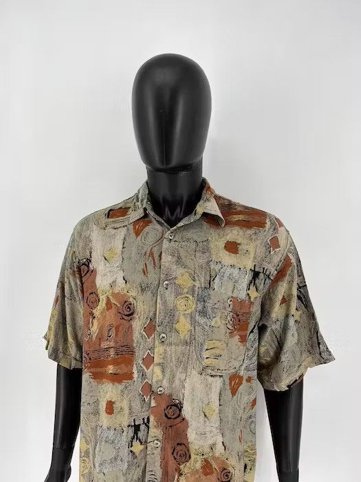 Vintage Vintage Crazy Aloha Joe Hawaiian Shirt Beach Surfing Rare Size US M / EU 48-50 / 2 - 2 Thumbnail