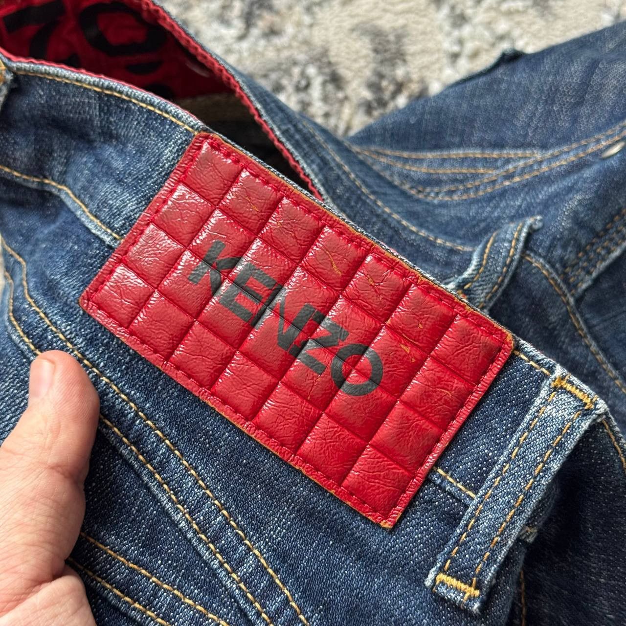 Kenzo Kenzo Vintage Denim Jeans Size 31" - 8 Thumbnail