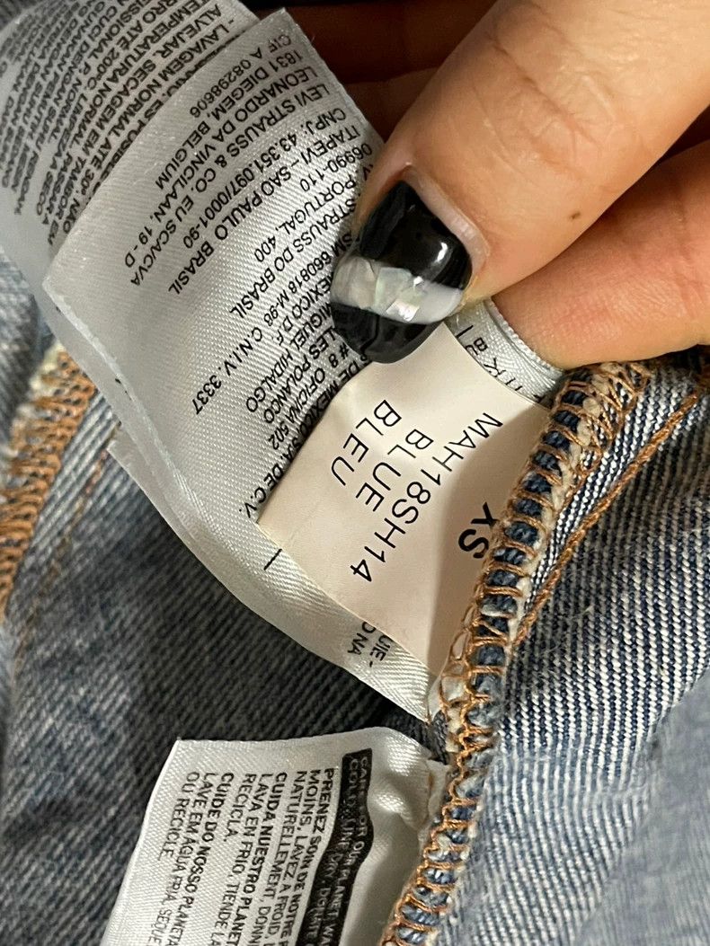 Vetements Vetements Mix Levis collaboration new genuine denim jacket Size US XS / EU 42 / 0 - 8 Thumbnail
