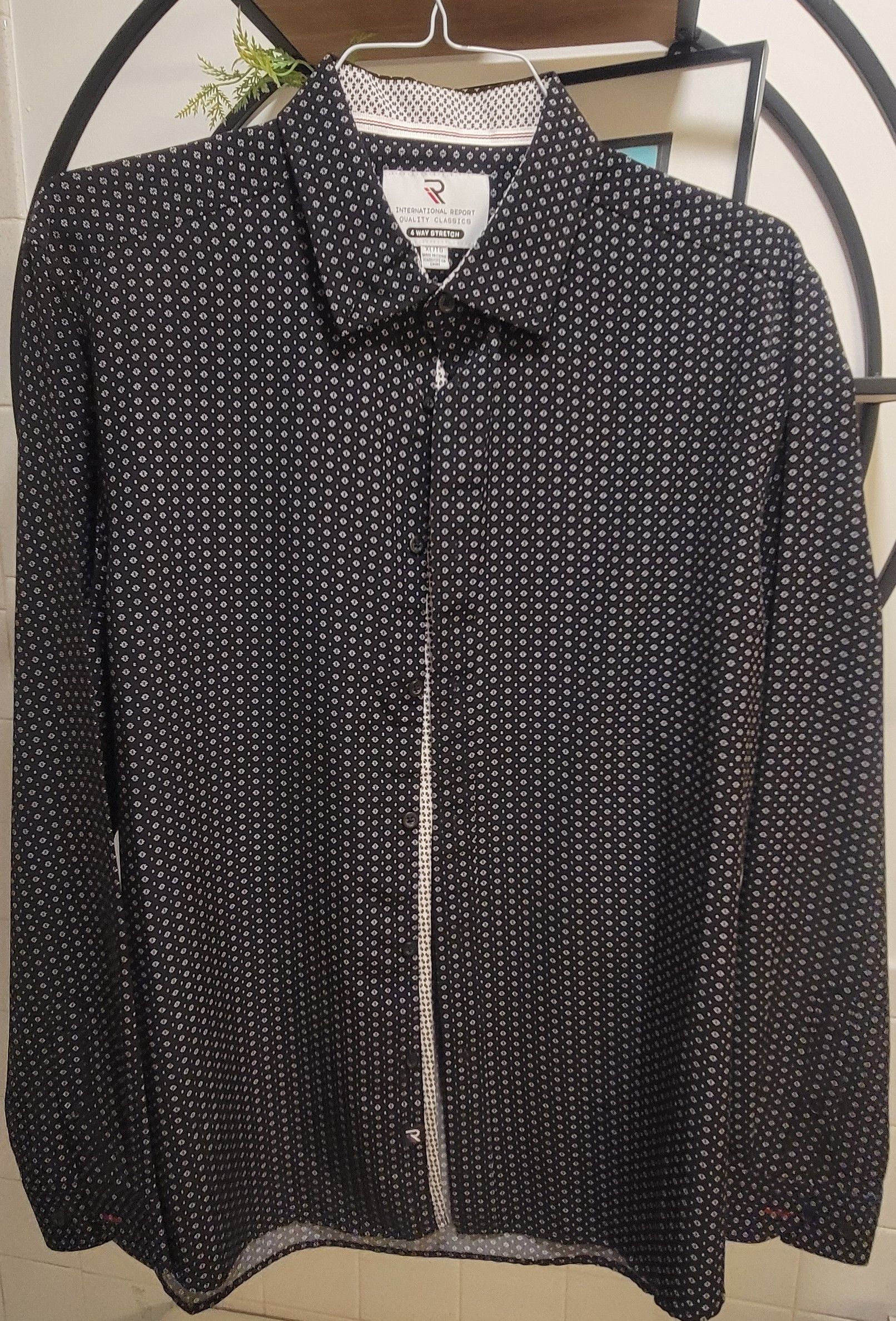 Other Rational Report Black 4-Way Stretch Micro-Dot Size US XXL / EU 58 / 5 - 1 Preview