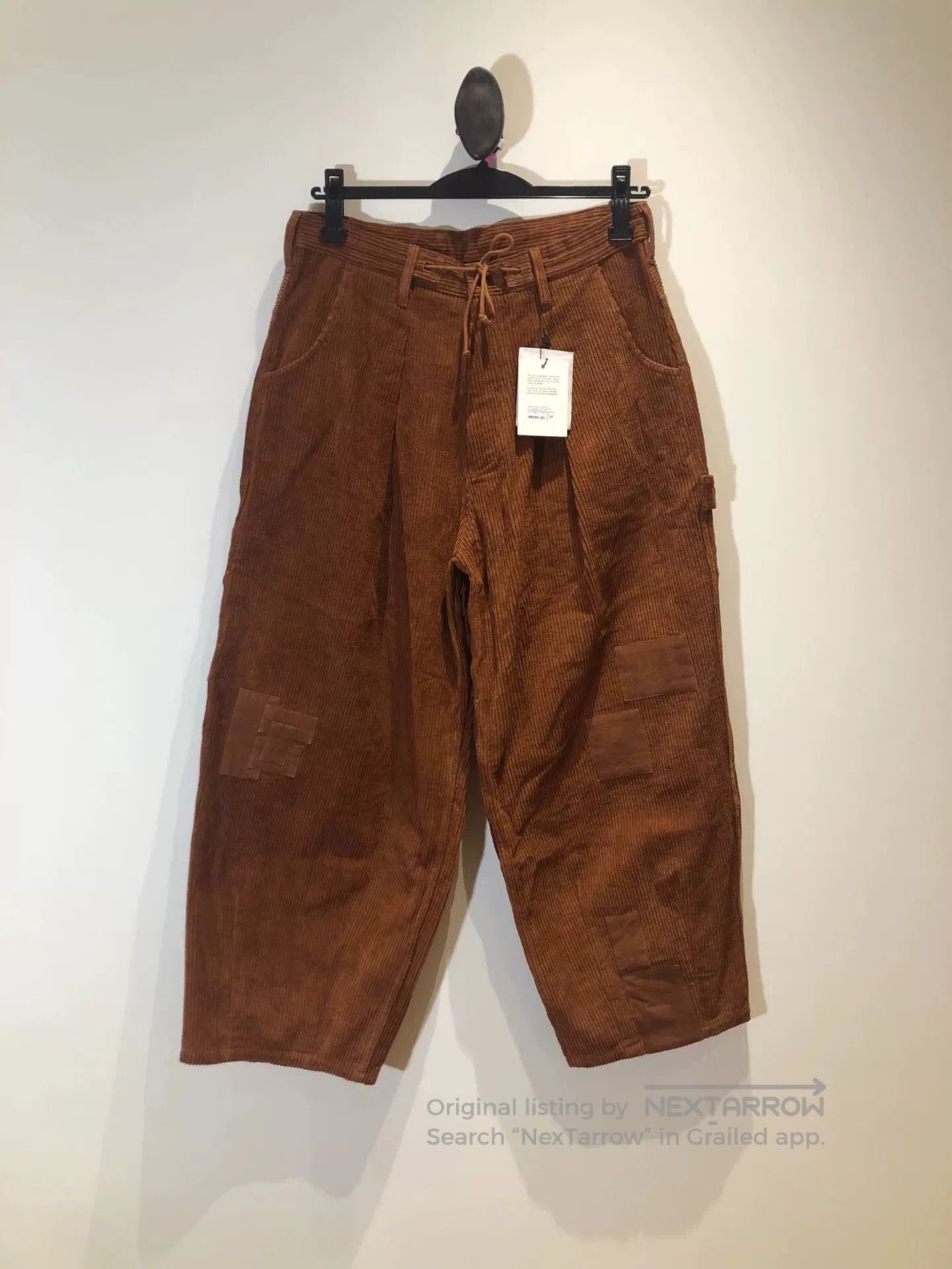 Story Mfg. STORY MFG Corduroy Patch Trousers. Size US 32 / EU 48 - 1 Thumbnail