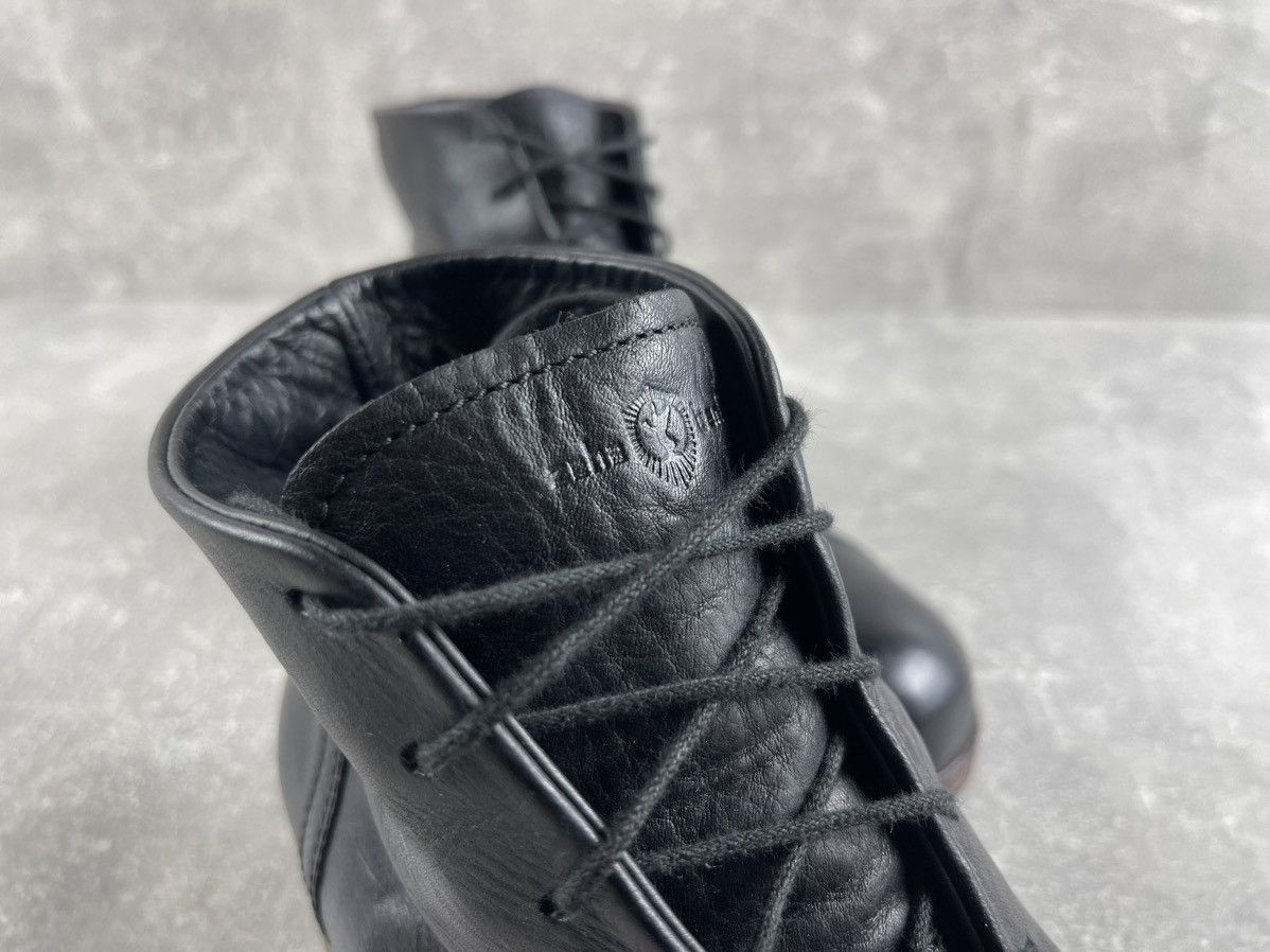 Genuine Leather Zehus Berlin Avant Garde Handcrafted Black Leather Boots Size US 7 / EU 40 - 7 Thumbnail