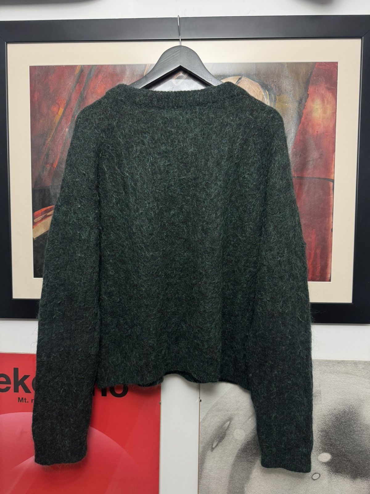 Acne Studios Acne Studios Mohair Dramatic Oversize Sweater Knit Designer Size US M / EU 48-50 / 2 - 2 Thumbnail