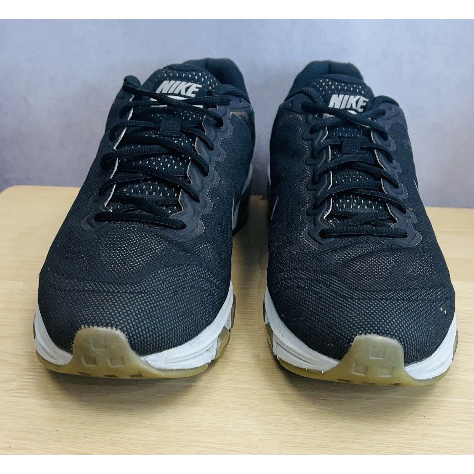 Nike Nike Air Max Tailwind 7 Running Sneakers Size 13 Black Gray Size US 13 / EU 46 - 2 Thumbnail