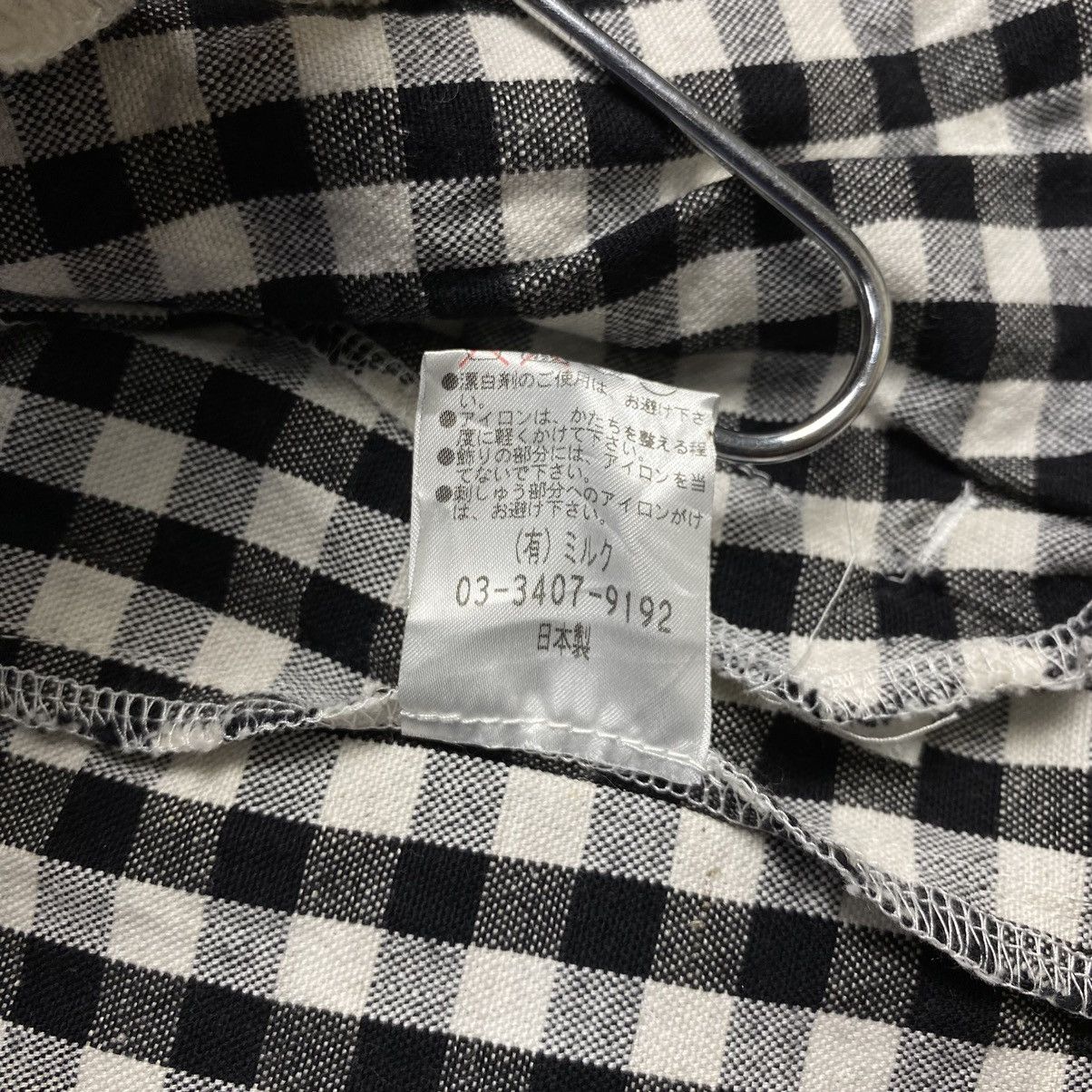 Japanese Brand Milk boy plaid biker jacket Size US S / EU 44-46 / 1 - 12 Thumbnail