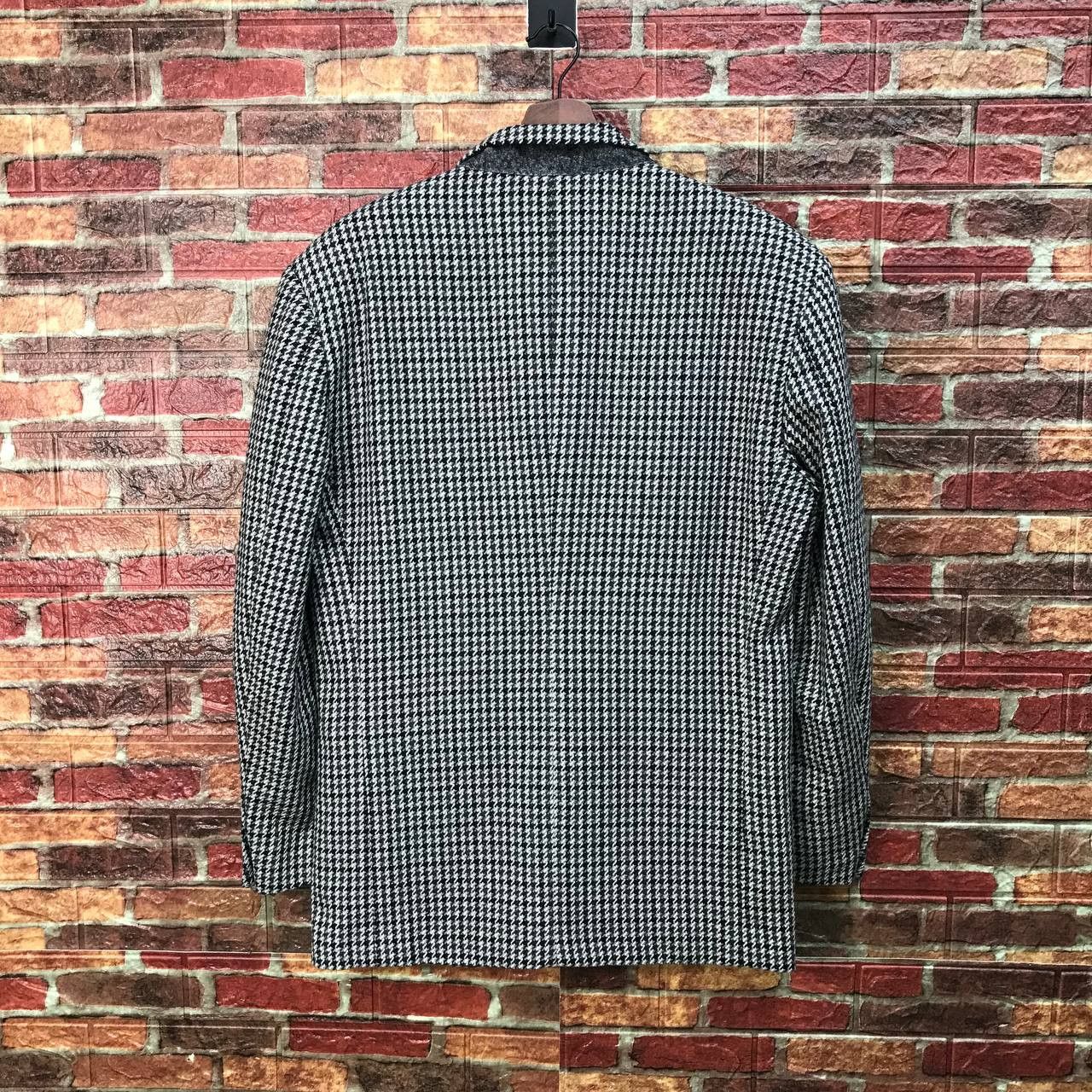 Valentino ITALIAN DESIGNER-OLIVER VALENTINO HOUDSTOOTH BLAZER Size 48R - 6 Thumbnail