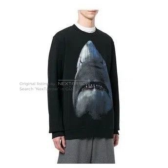 Givenchy Givenchy Shark hoodie Size US M / EU 48-50 / 2 - 5 Thumbnail