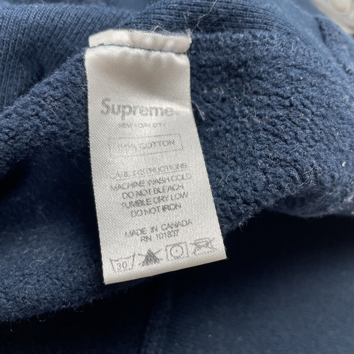 Supreme × Vintage Vintage Y2K Supreme Box Logo Hoodie Size: L - XL Size US L / EU 52-54 / 3 - 6 Thumbnail